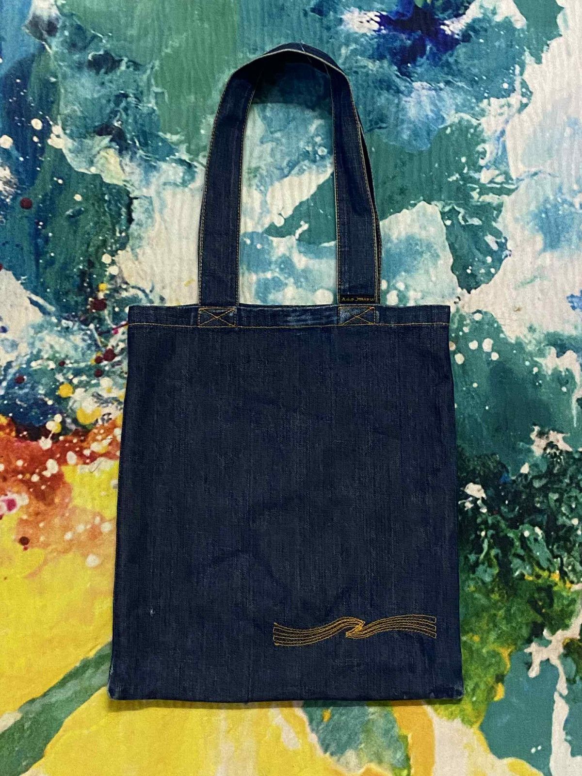 Denim & Co. × Nudie Jeans Shoping bag Nudie jeans Size ONE SIZE - 3 Thumbnail