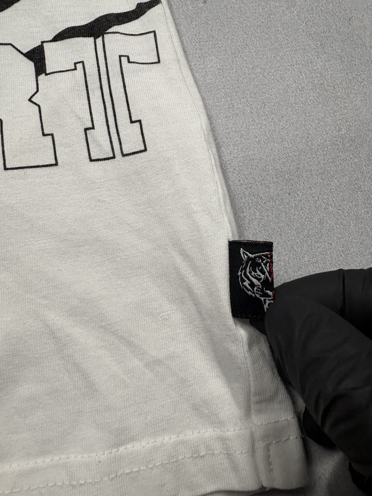 Philipp Plein Philipp Plein Sport White Twin Tiger Graphic AOP T-Shirt Y2K Size US S / EU 44-46 / 1 - 9 Thumbnail