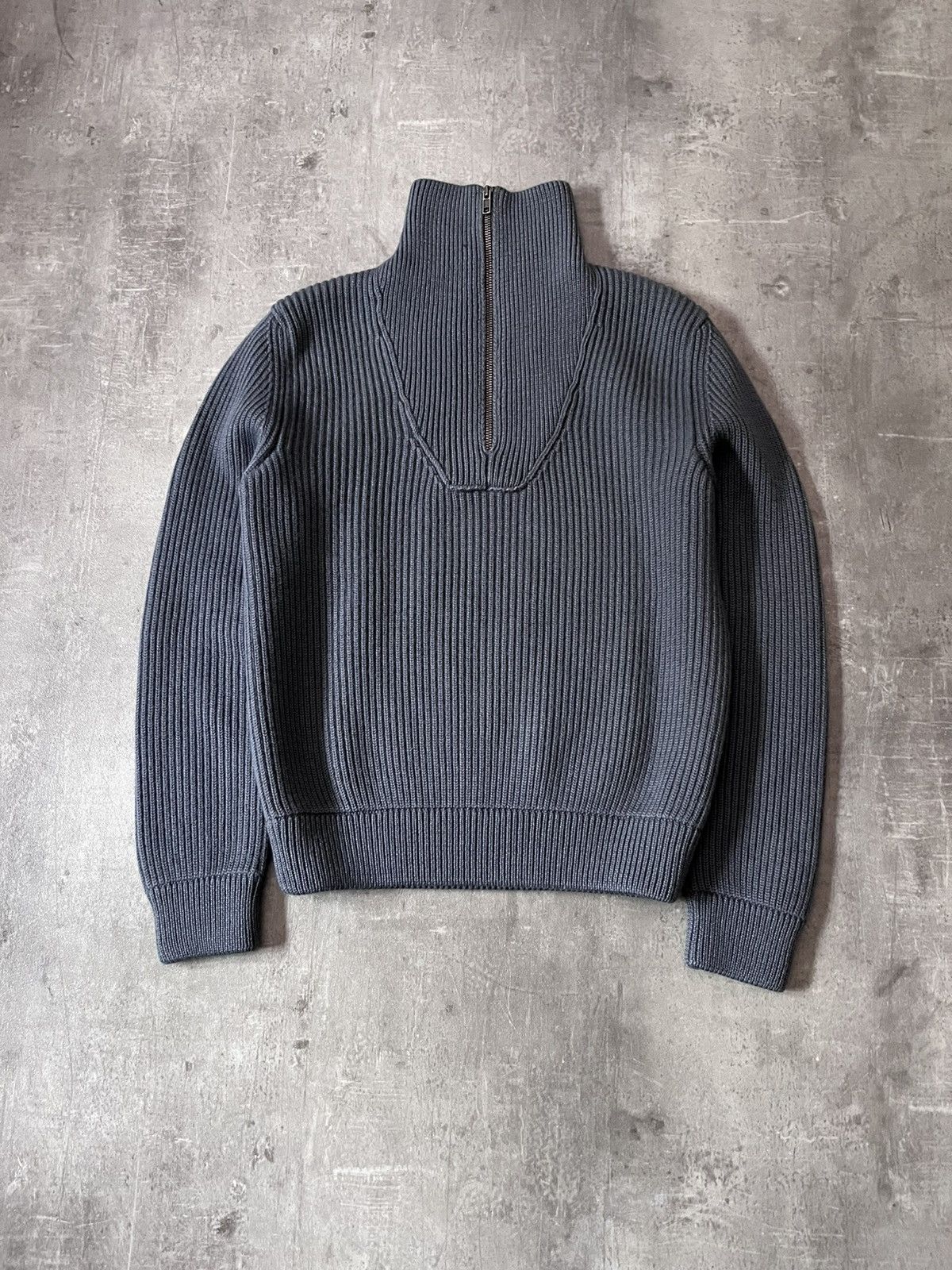 Maison Margiela Maison Margiela S/S 2008 Quarter zip Drivers wool sweater Size US M / EU 48-50 / 2 - 3 Thumbnail