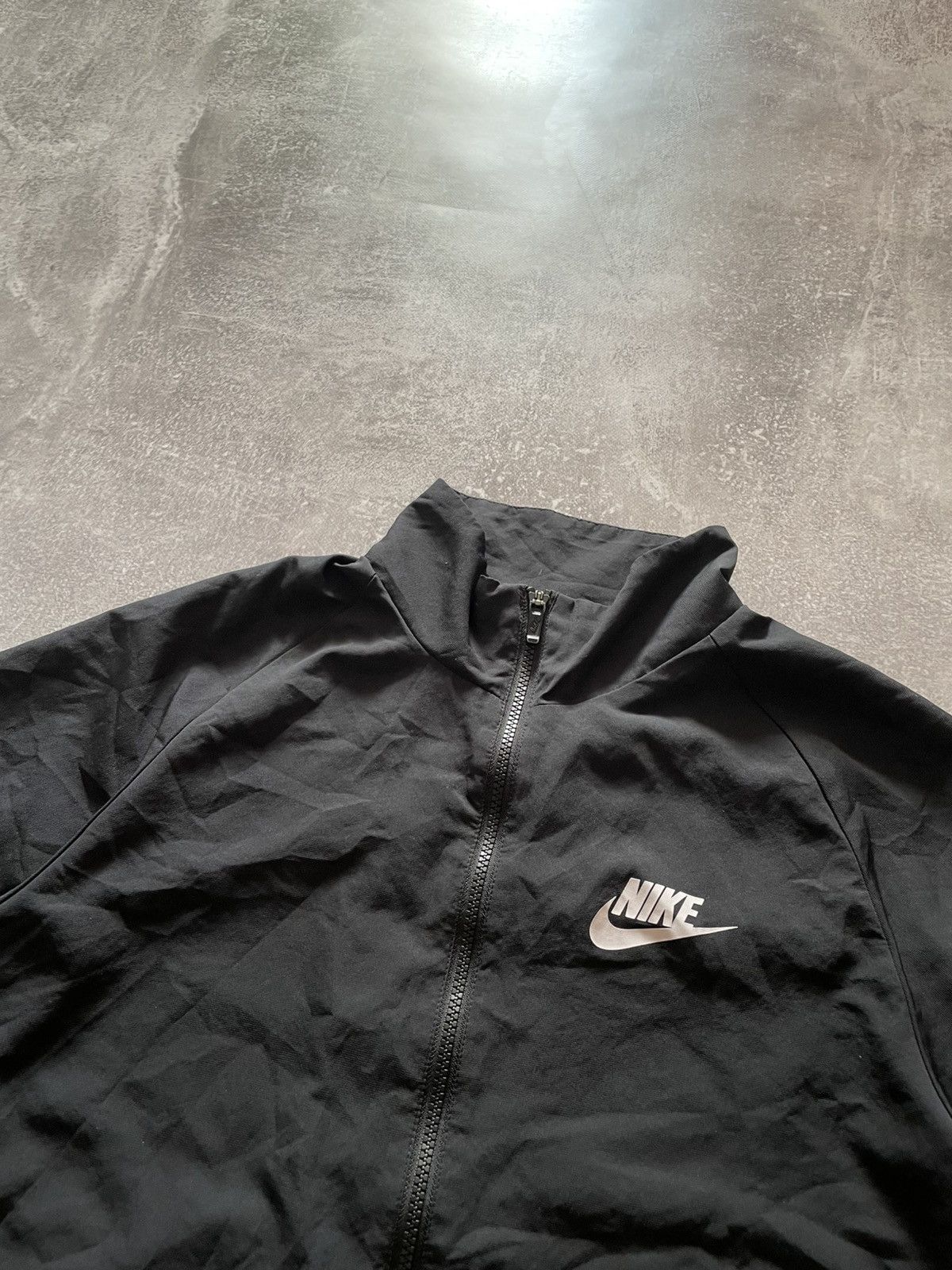 Nike × Vintage Vintage Nike Track Jacket Drill Size L Size US L / EU 52-54 / 3 - 2 Thumbnail
