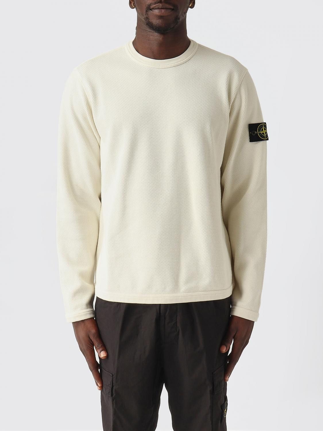 Stone Island Stone Island T-Shirt Men White Size US XL / EU 56 / 4 - 1 Thumbnail