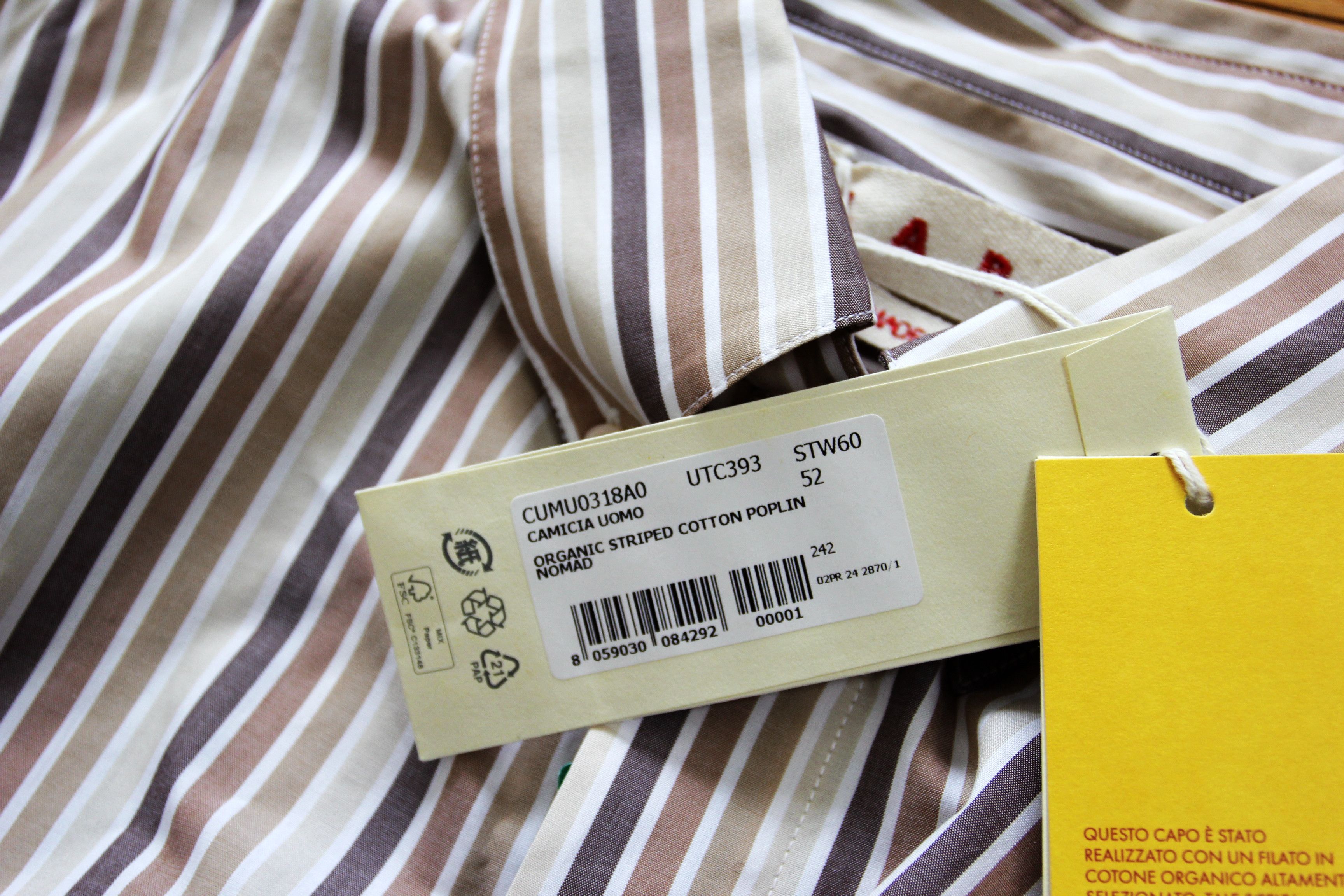 Marni BNWT AW24 MARNI STRIPED POPLIN NOMAD SHIRT 52 Size US L / EU 52-54 / 3 - 9 Thumbnail