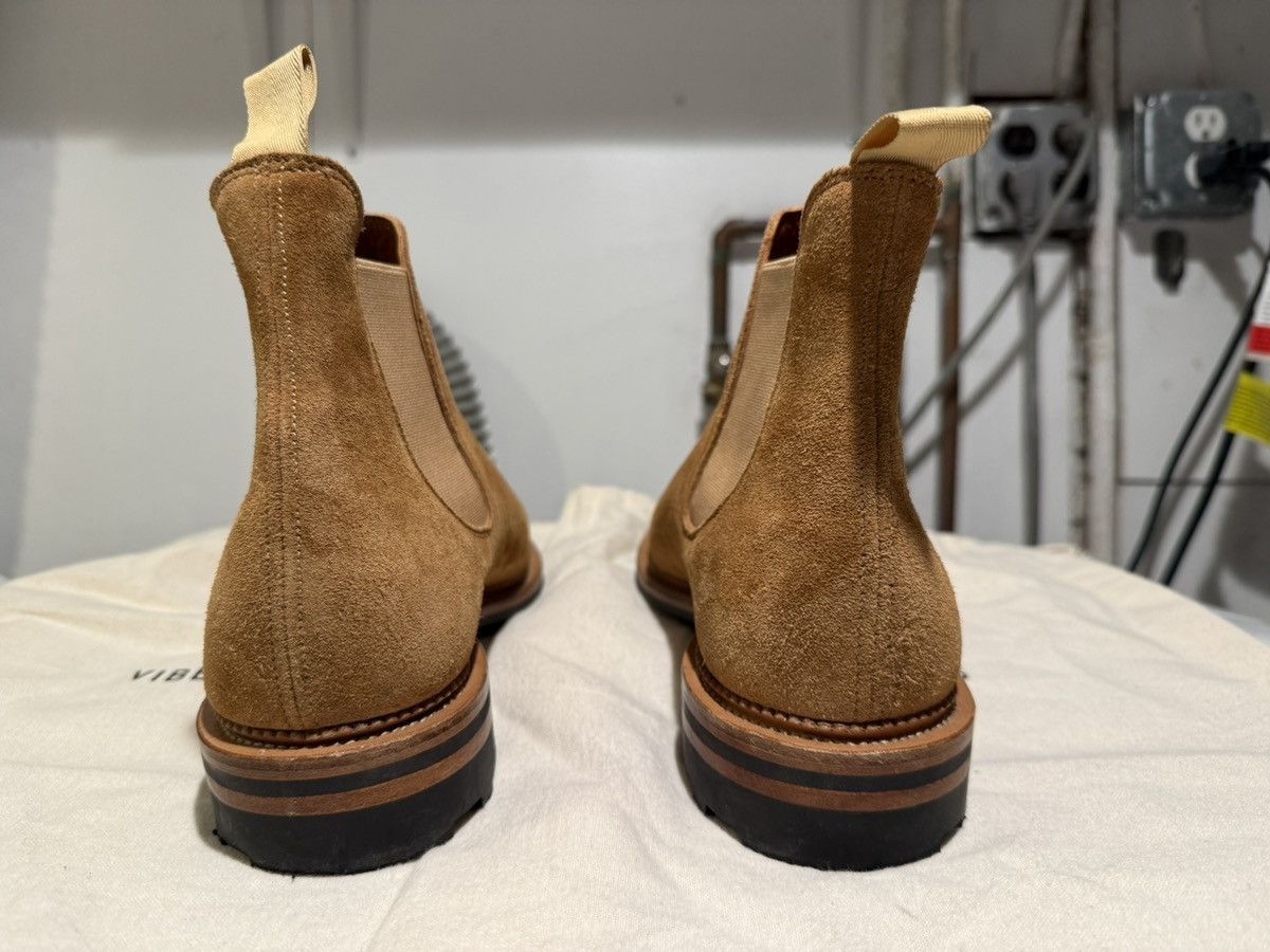 Viberg Viberg Chelsea Boot - Anise Janus Calf Suede - 2030 Size 6 Size US 6 / EU 39 - 4 Thumbnail