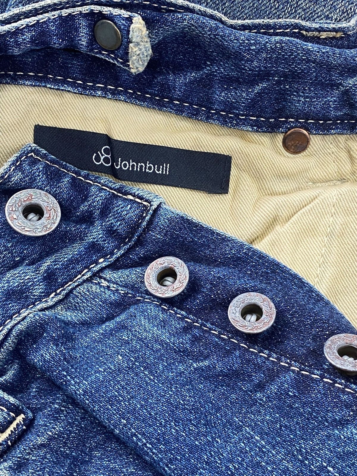 Johnbull Johnbull X Selvedge Suspenders Navy blue Skinny Jeans Size US 28 / EU 44 - 10 Thumbnail