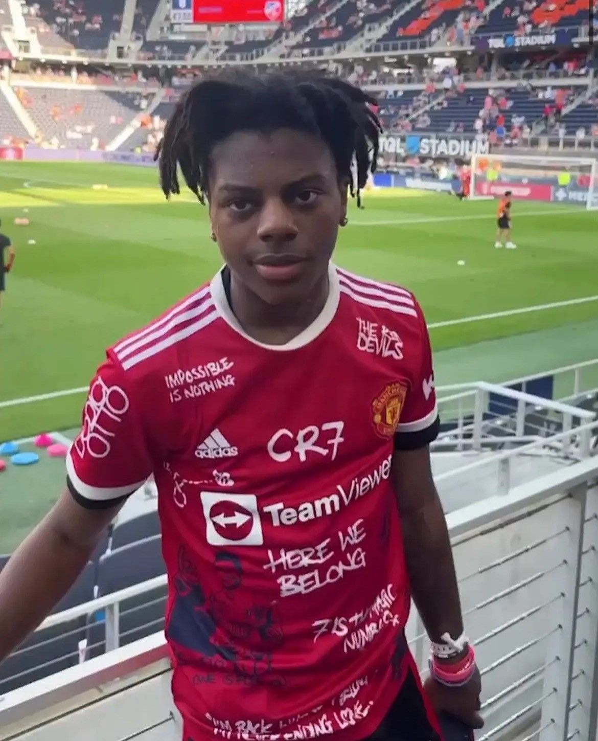 Hypebeast Manchester x Dodici Otto IShowSpeed Style Ronaldo Jersey Size US M / EU 48-50 / 2 - 1 Thumbnail