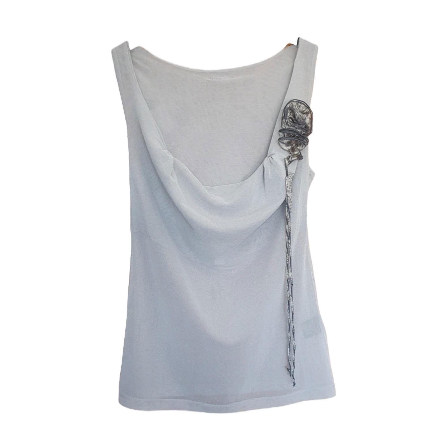 Cop Copine The Cop Copine Draped Flower Top Size ONE SIZE - 1 Thumbnail
