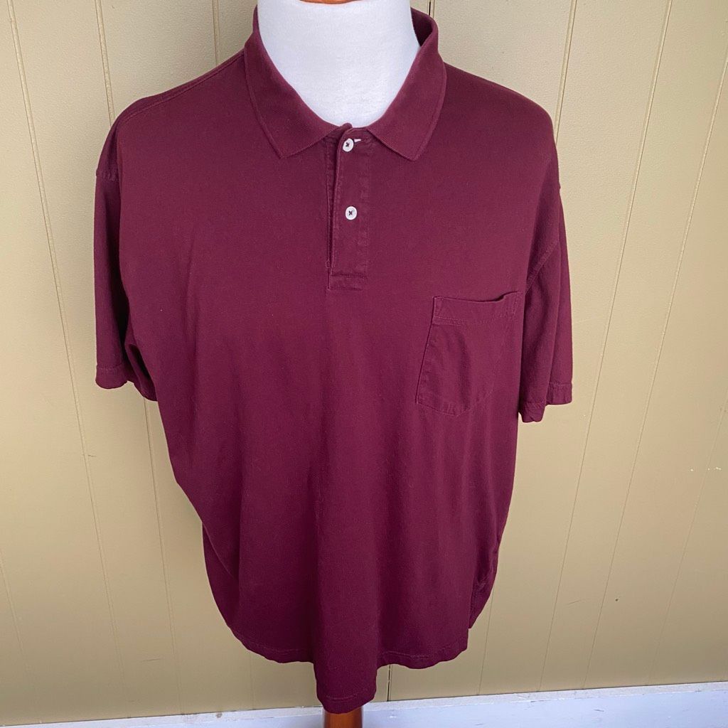 St. Johns Bay St John’s Bay men XXL 100% cotton 2 button short sleeve polo Size US XXL / EU 58 / 5 - 1 Thumbnail