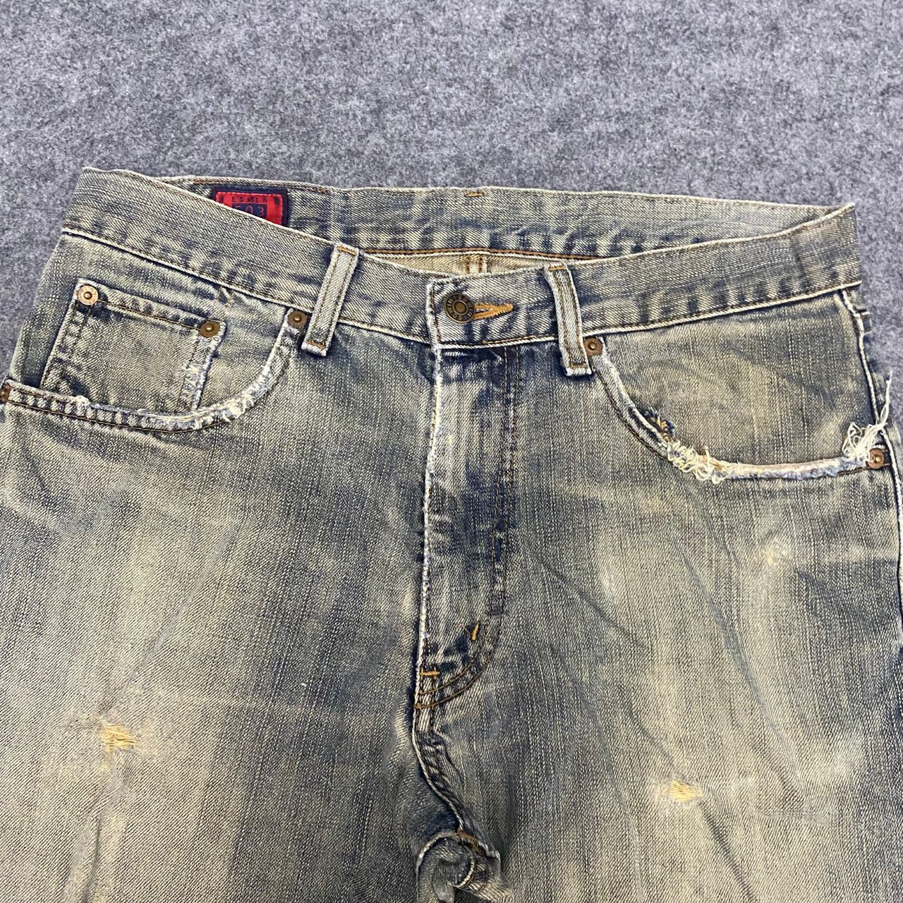 Edwin 💥Best Offer💥Vintage Edwin 503z Regular Distressed Denim Size US 32 / EU 48 - 10 Thumbnail