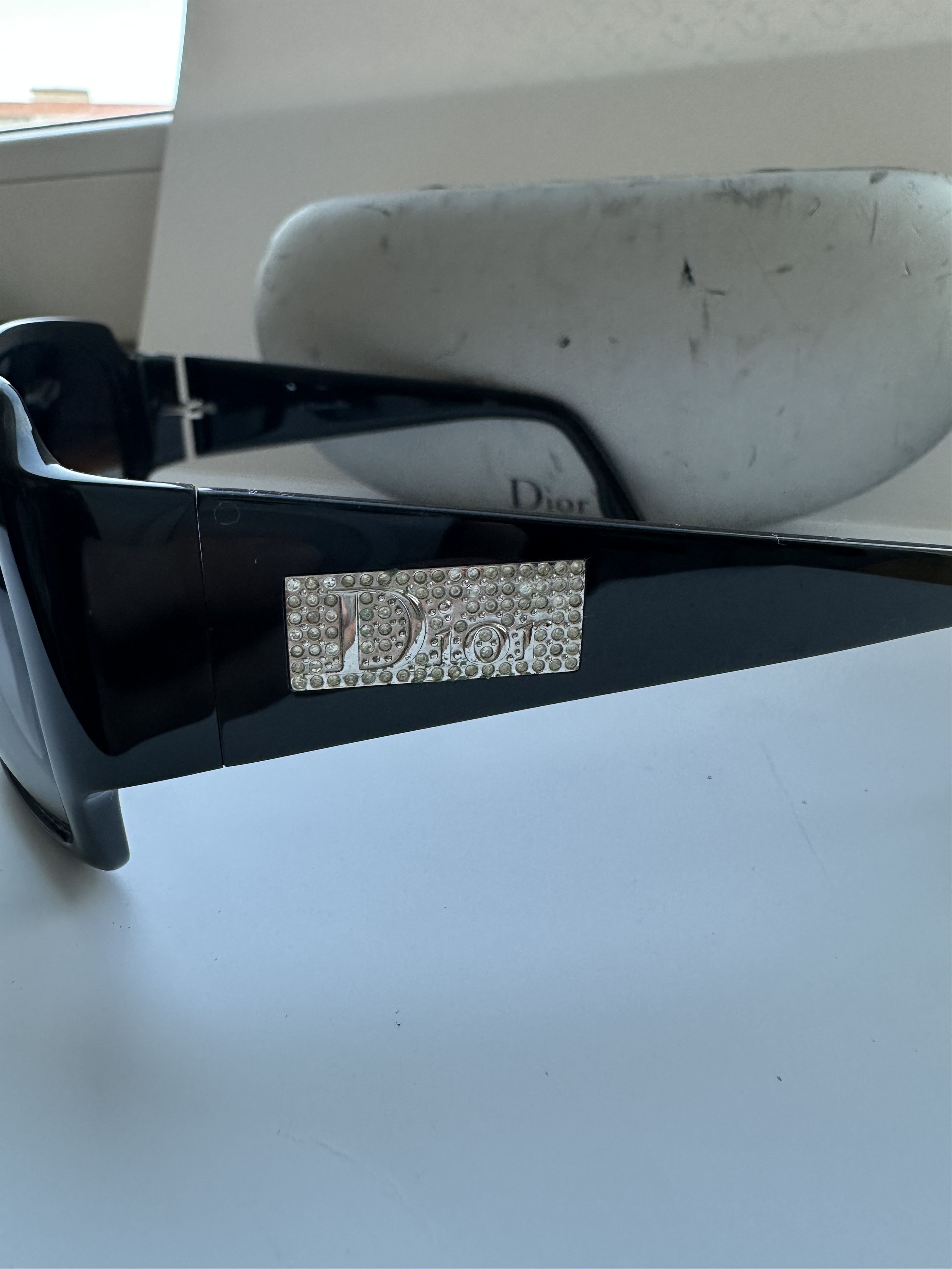 Dior Christian Dior Night 3 Vintage Sunglasses Black Size ONE SIZE - 6 Thumbnail