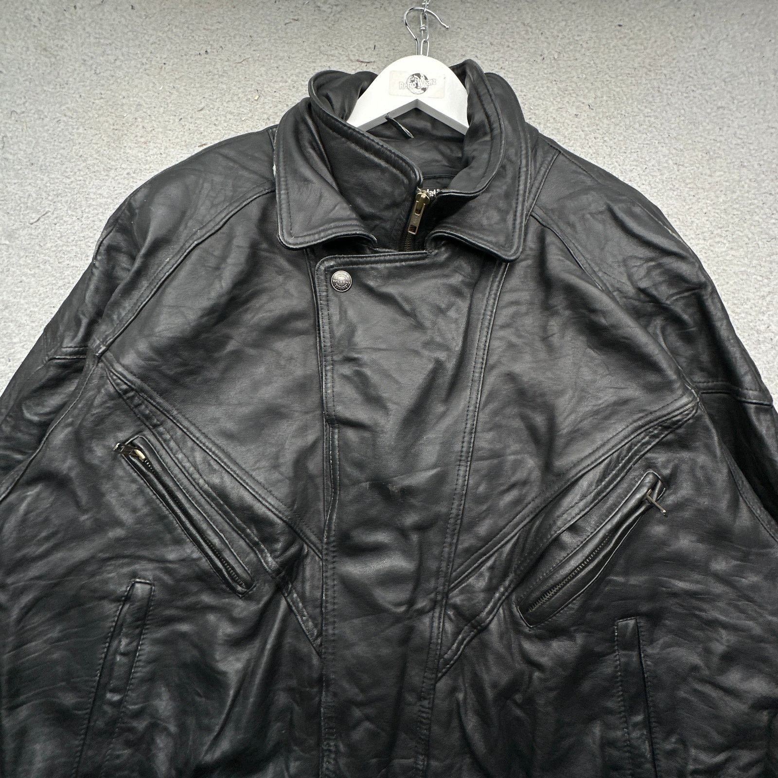 Wilsons Leather Vintage Wilsons Thinsulate Leather Bomber Jacket Mens Large Size US L / EU 52-54 / 3 - 7 Thumbnail