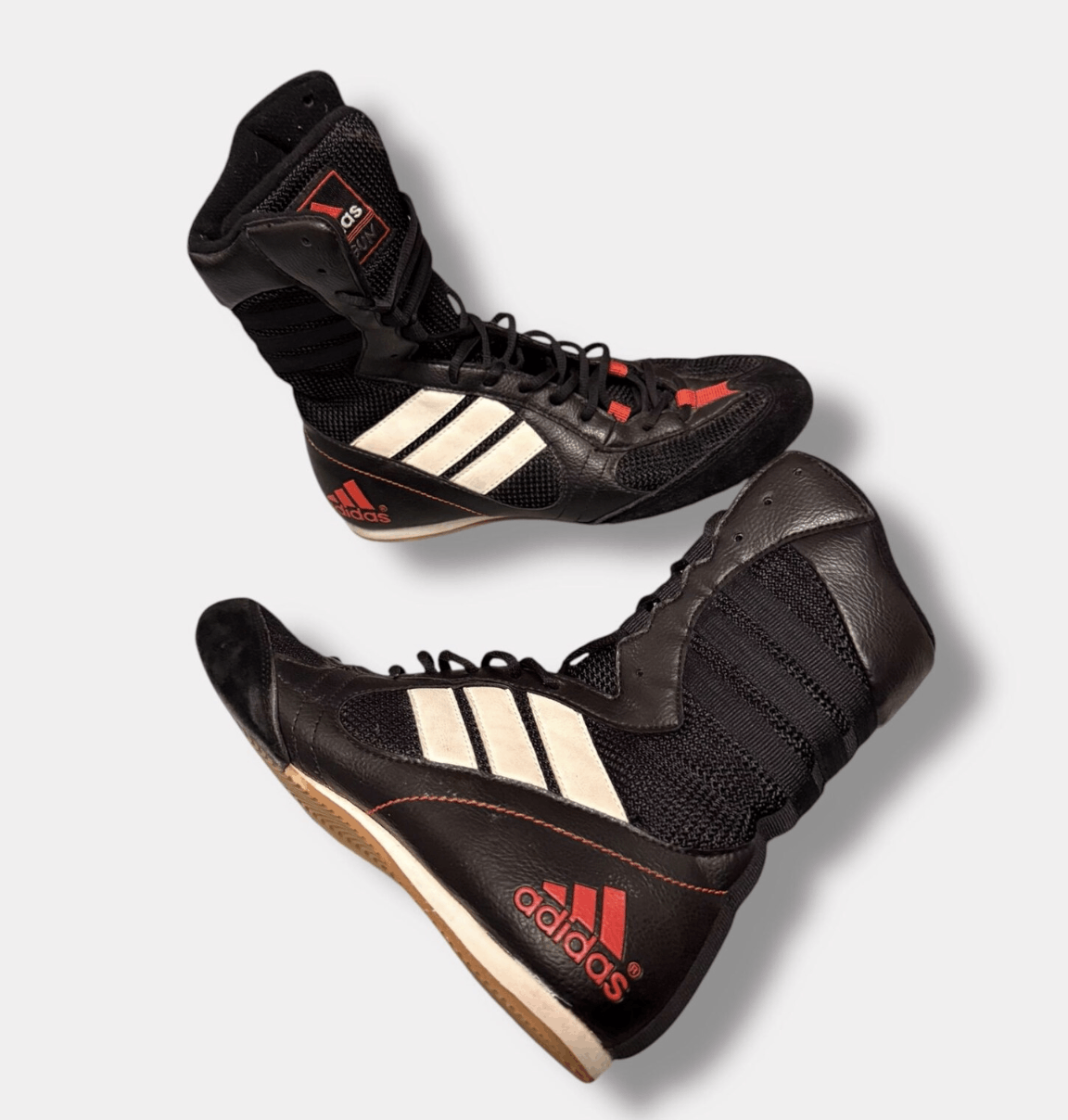 Adidas Iconic Vintage ADIDAS TYGUN Unisex Wrestling Boots Size US 7 / EU 40 - 6 Thumbnail