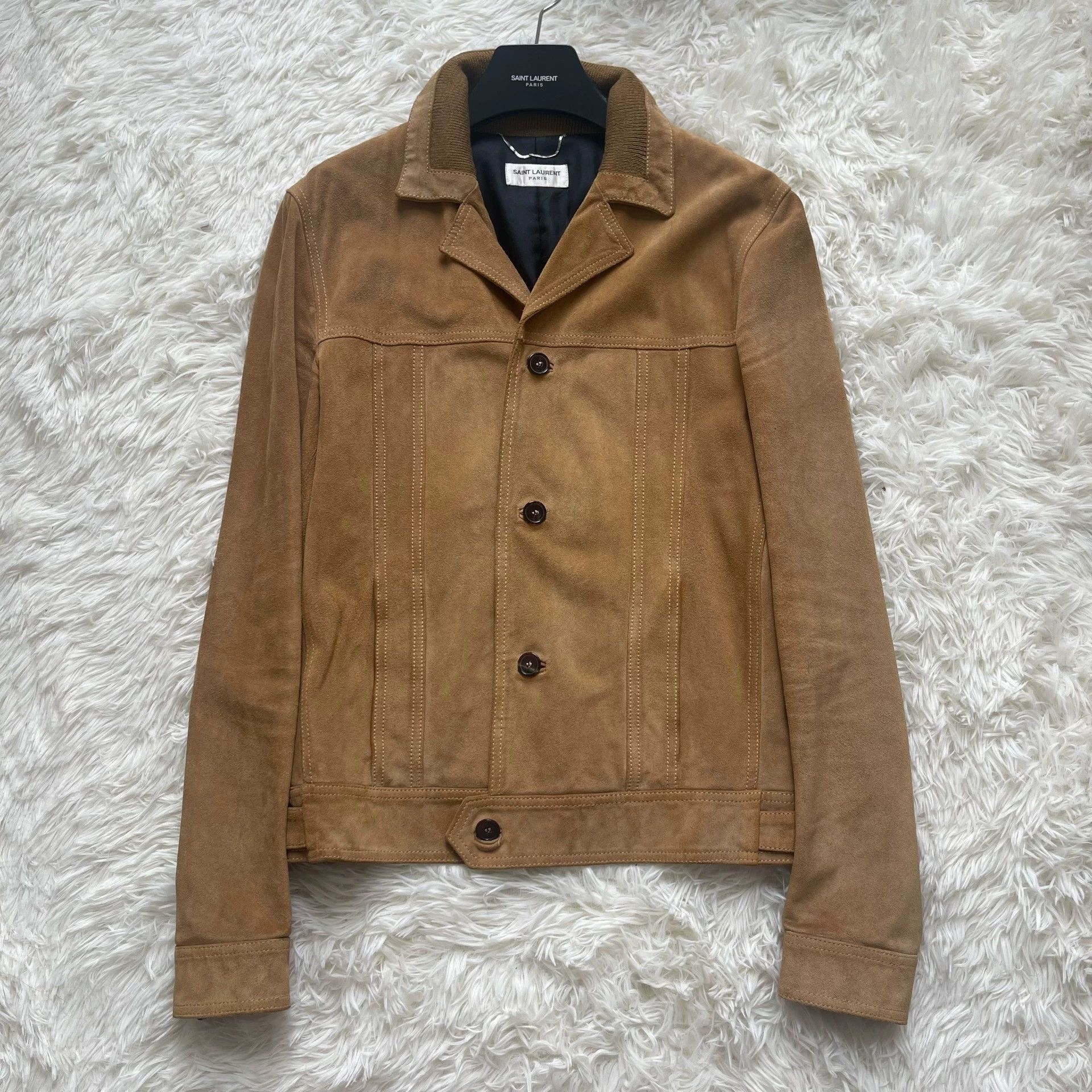 Saint Laurent Paris Saint Laurent Paris 14AW suede leather jacket-2505 Size US M / EU 48-50 / 2 - 1 Thumbnail