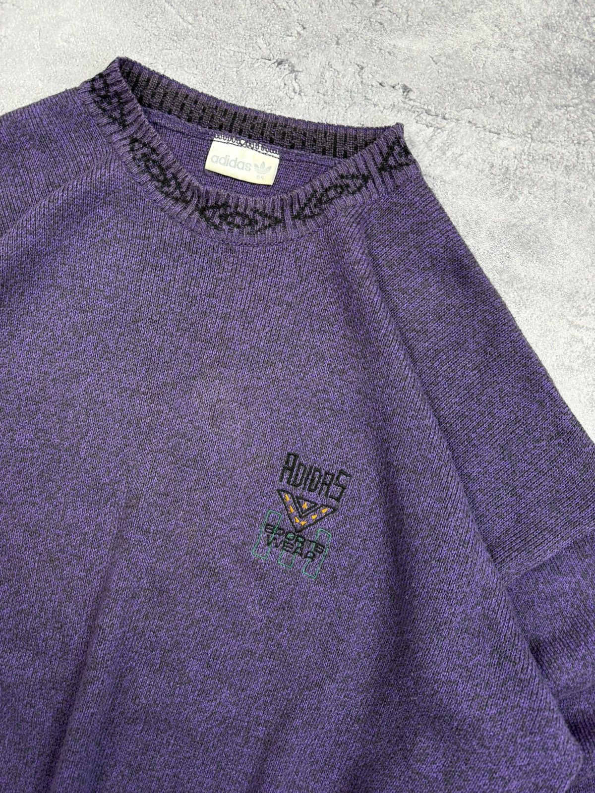 Adidas Vintage Adidas Made In West Germany Sweater Size US L / EU 52-54 / 3 - 8 Thumbnail