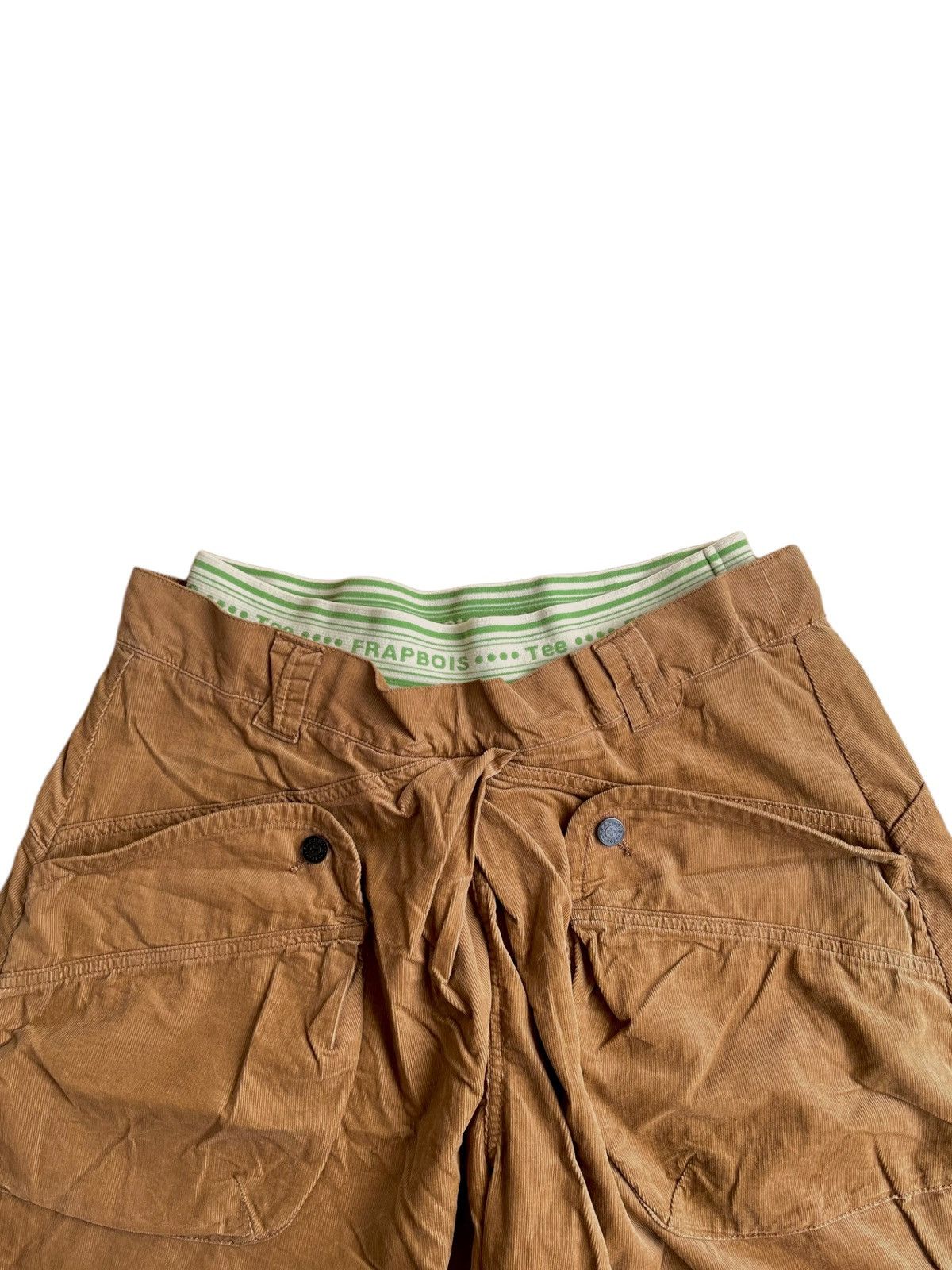 Frapbois Vintage Balloon Curved Shorts Frapbois by Issey Miyake Size US 31 - 3 Thumbnail