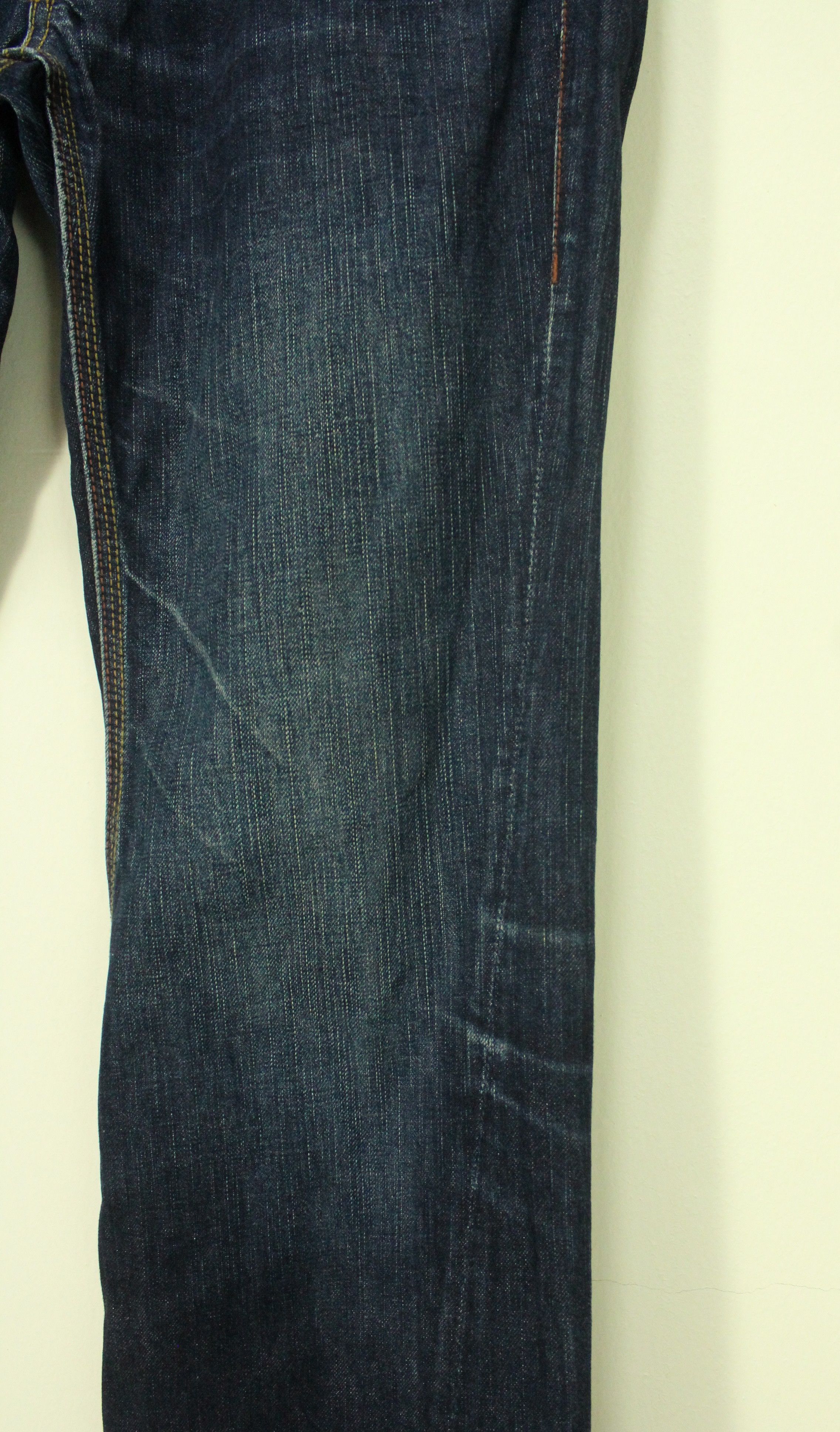 Japanese Brand Leather Pocket Laced Spiral Cut NICOLE CLUB FOR MEN Denim Size US 34 / EU 50 - 6 Thumbnail