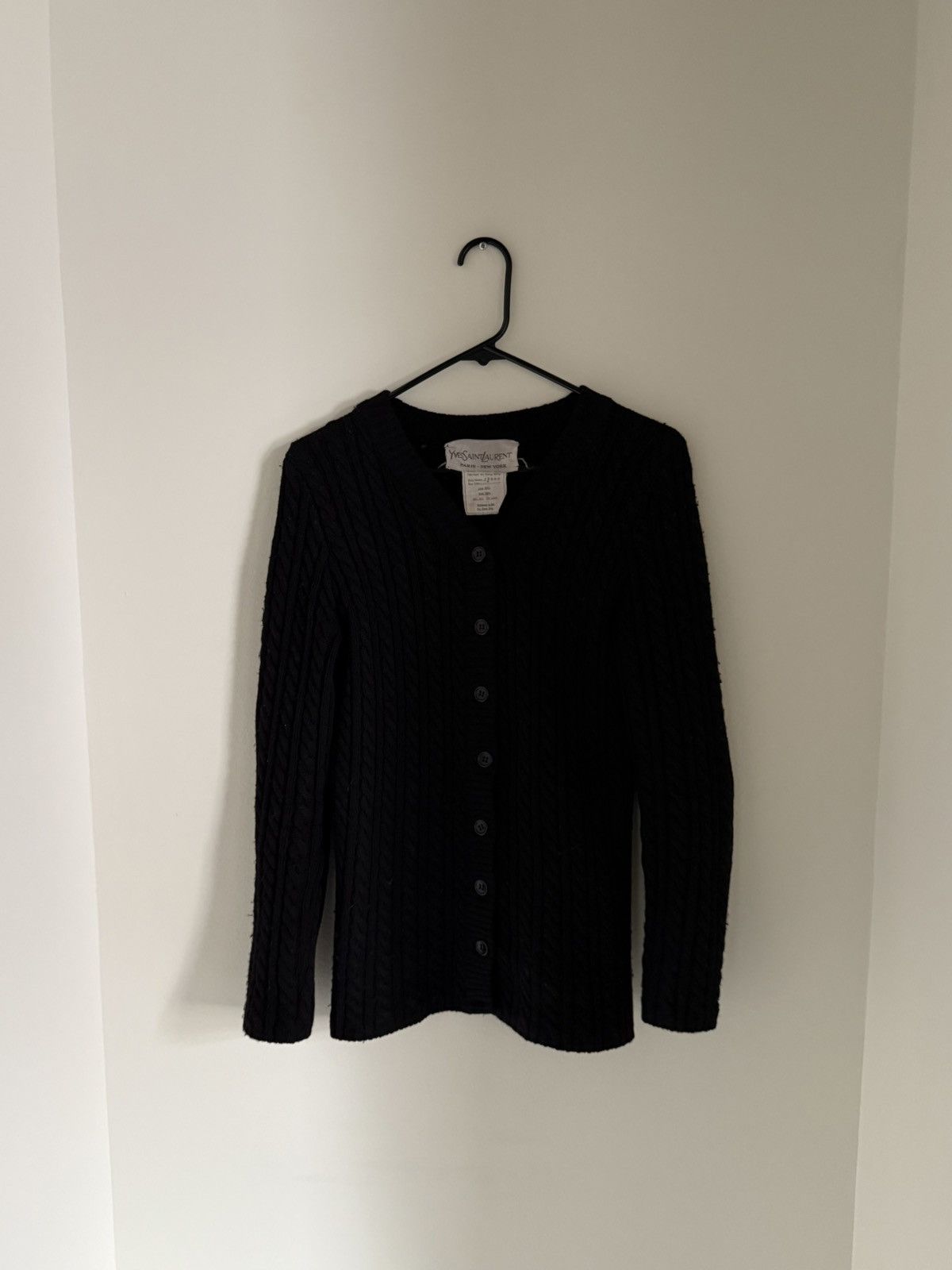 Yves Saint Laurent Yves Saint Laurent Rope Knit Sweater Size US S / EU 44-46 / 1 - 1 Thumbnail