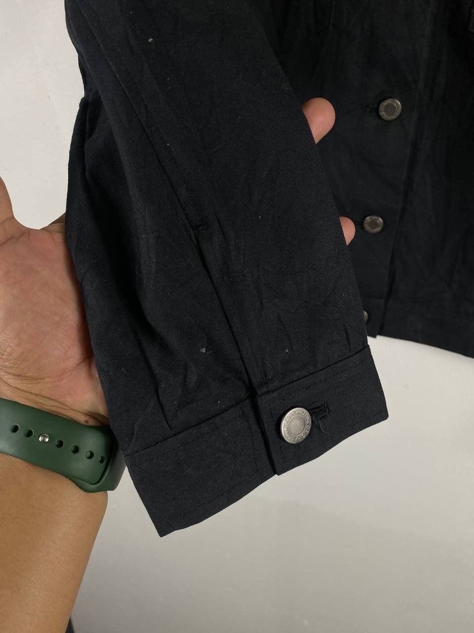 Japanese Brand OZOC japanese brands black denim jacket nice design Size US M / EU 48-50 / 2 - 4 Thumbnail