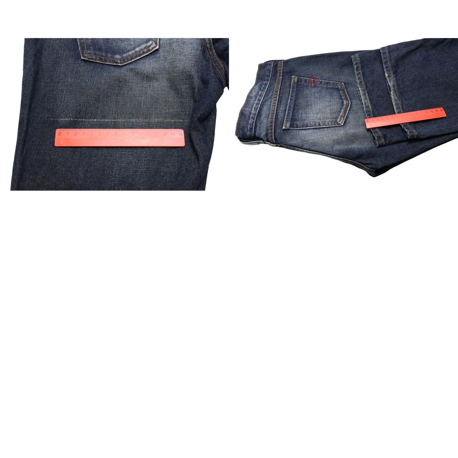 Diesel DIESEL Zink Jeans Women's W29/L34 Straight Whiskers Faded Blue Denim Jeans Size 29" - 8 Thumbnail