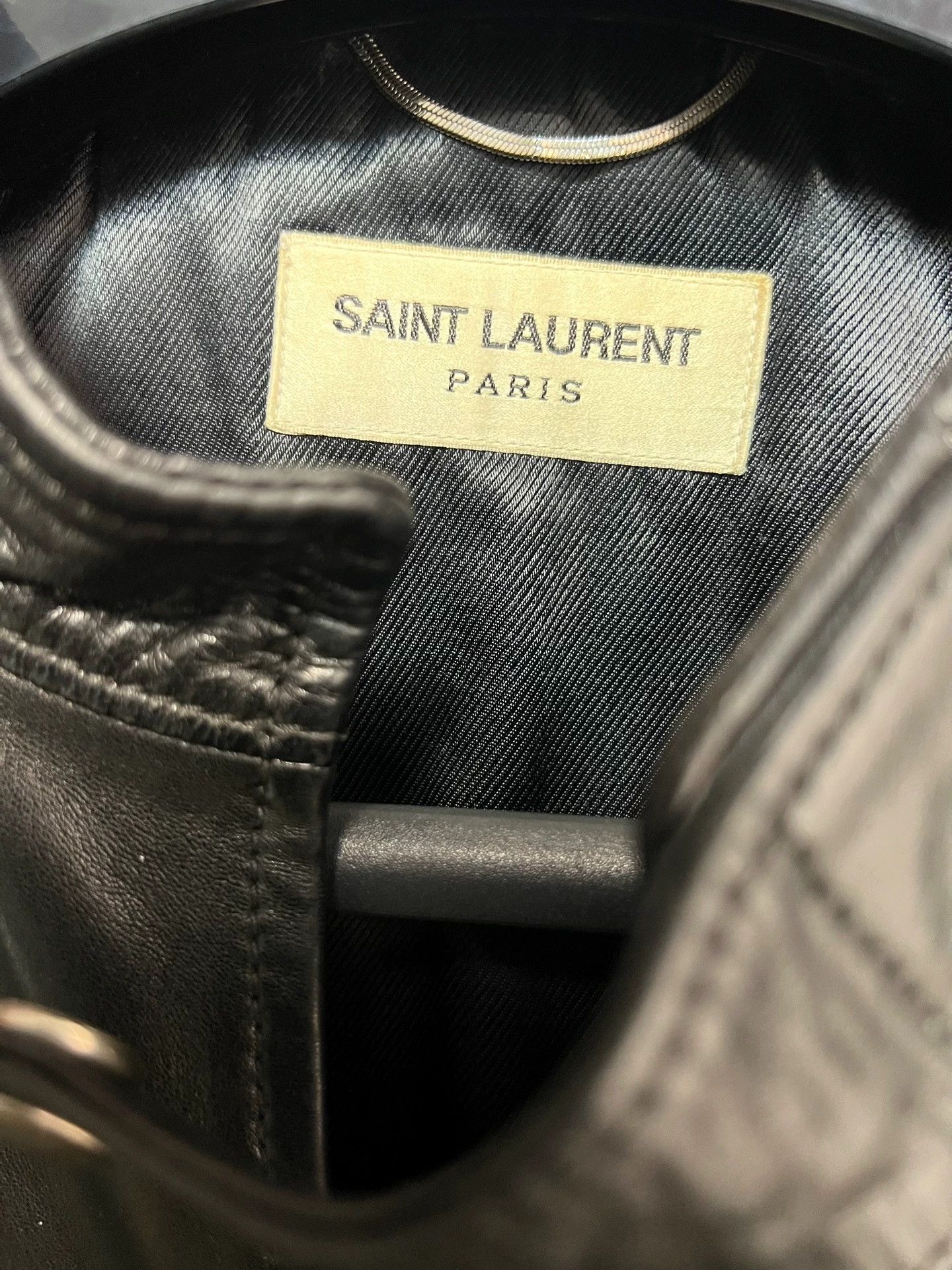Saint Laurent Paris Authentic Saint Laurent double-breasted motorcycle jacket Size US M / EU 48-50 / 2 - 6 Thumbnail