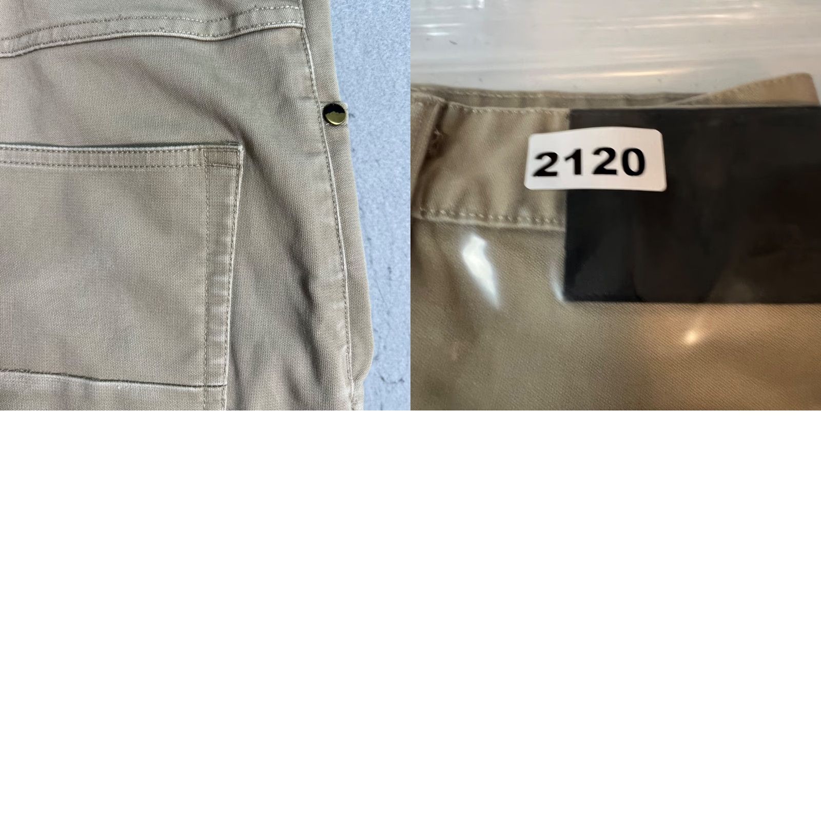 Nike Nike SB Mens Pants Crop Slim Fit Cotton Blend Khaki 32 Inseam 26 Tapered Cropped Stretch Logo Size US 32 / EU 48 - 9 Thumbnail