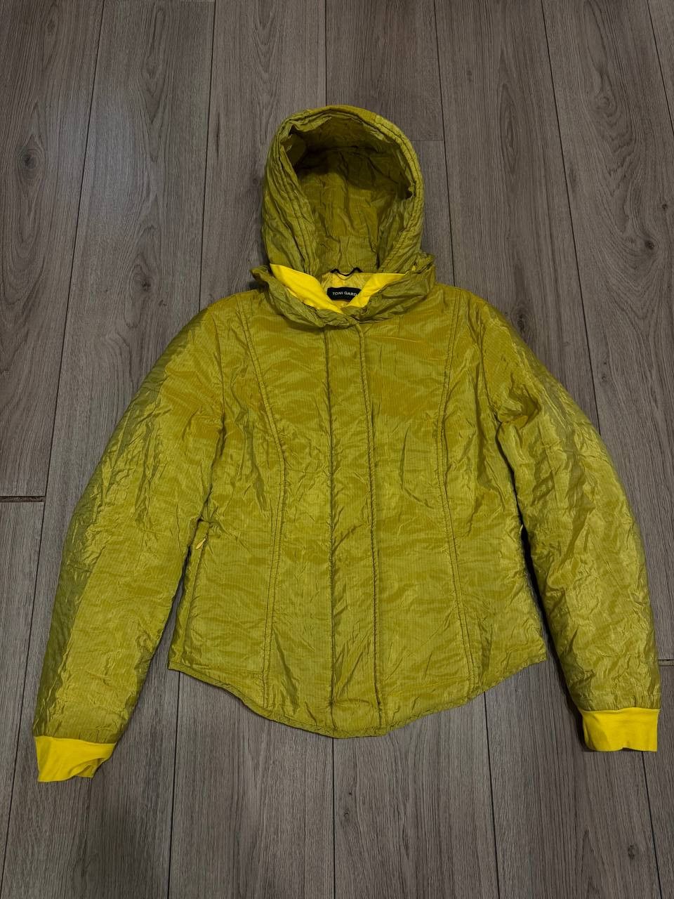 TONI GARD Luxury Avant-Garde Toni Gard Down Jacket Yellow SIze S Mens Size US S / EU 44-46 / 1 - 2 Thumbnail