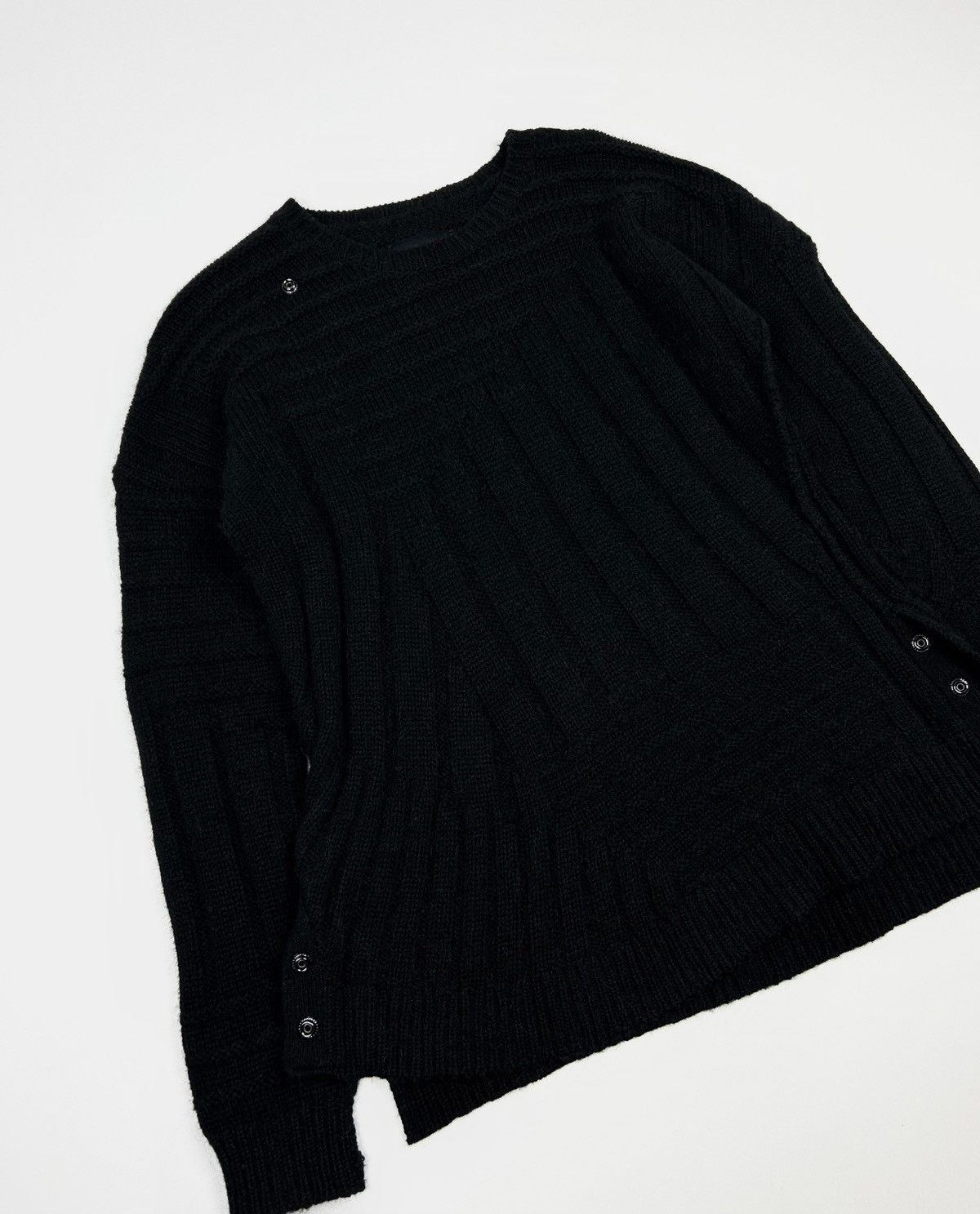 Dolce & Gabbana × Saint Laurent Paris × Zadig & Voltaire Y2k Zadig Voltaire knitted sweater 3D embroidery Size S / US 4 / IT 40 - 3 Thumbnail