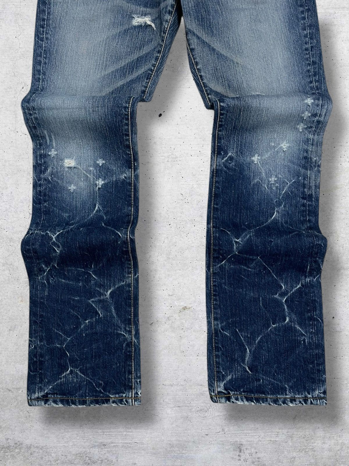 Japanese Brand VINTAGE JAPAN GRUNGE AESTHETIC PUNK MADE NIPPON JAPAN DENIM Size US 31 - 3 Thumbnail