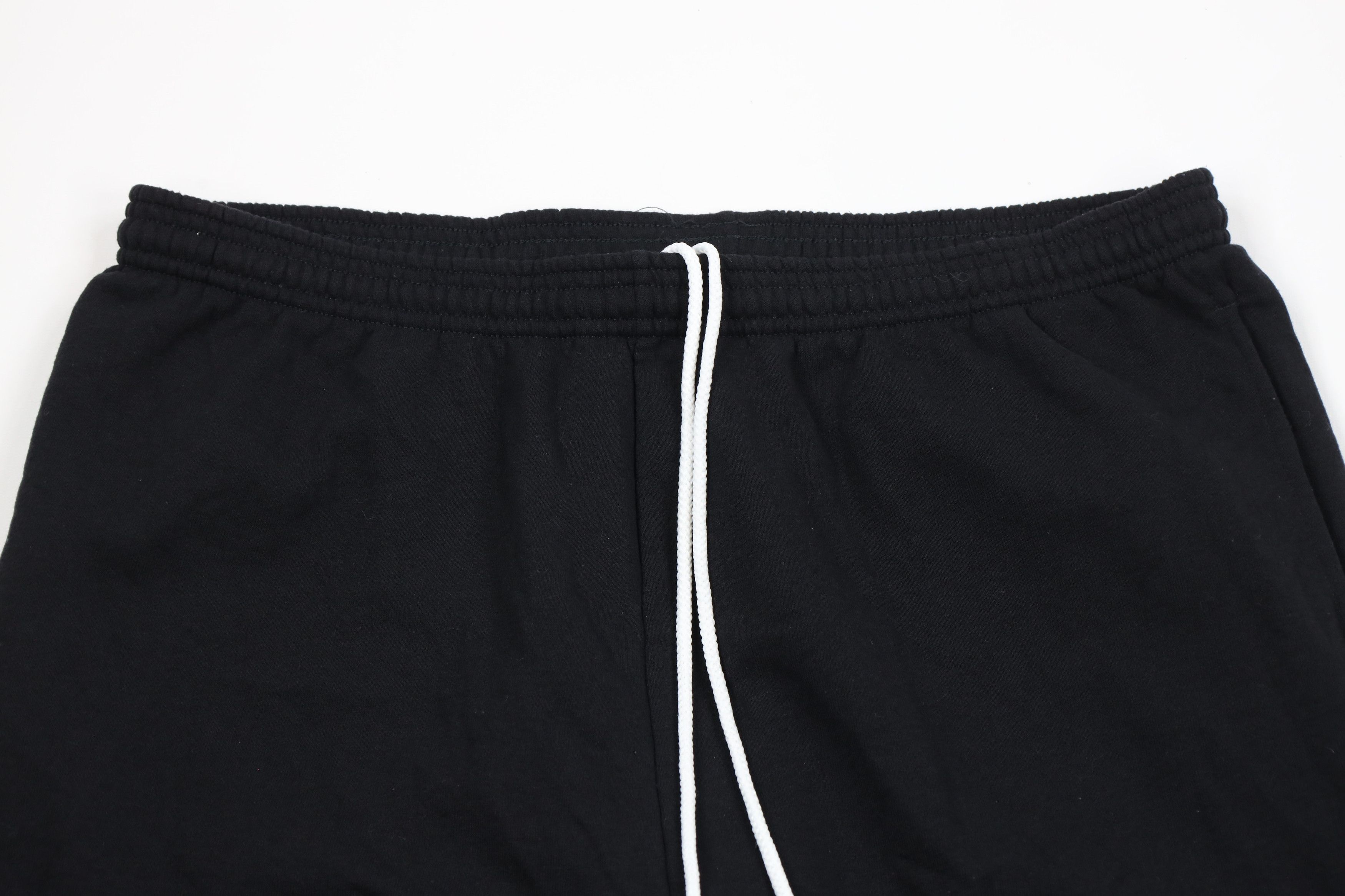 Vintage Vintage 90s Streetwear Blank Wide Leg Sweatpants Pants Black Size US 38 / EU 54 - 2 Thumbnail
