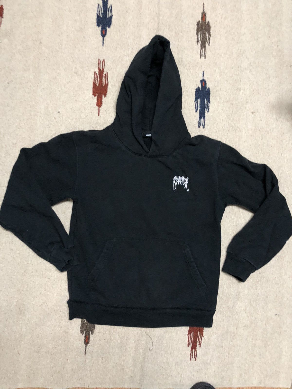 999 Club × Revenge Revenge medium embroidered hoodie - black xxx Size US M / EU 48-50 / 2 - 1 Thumbnail