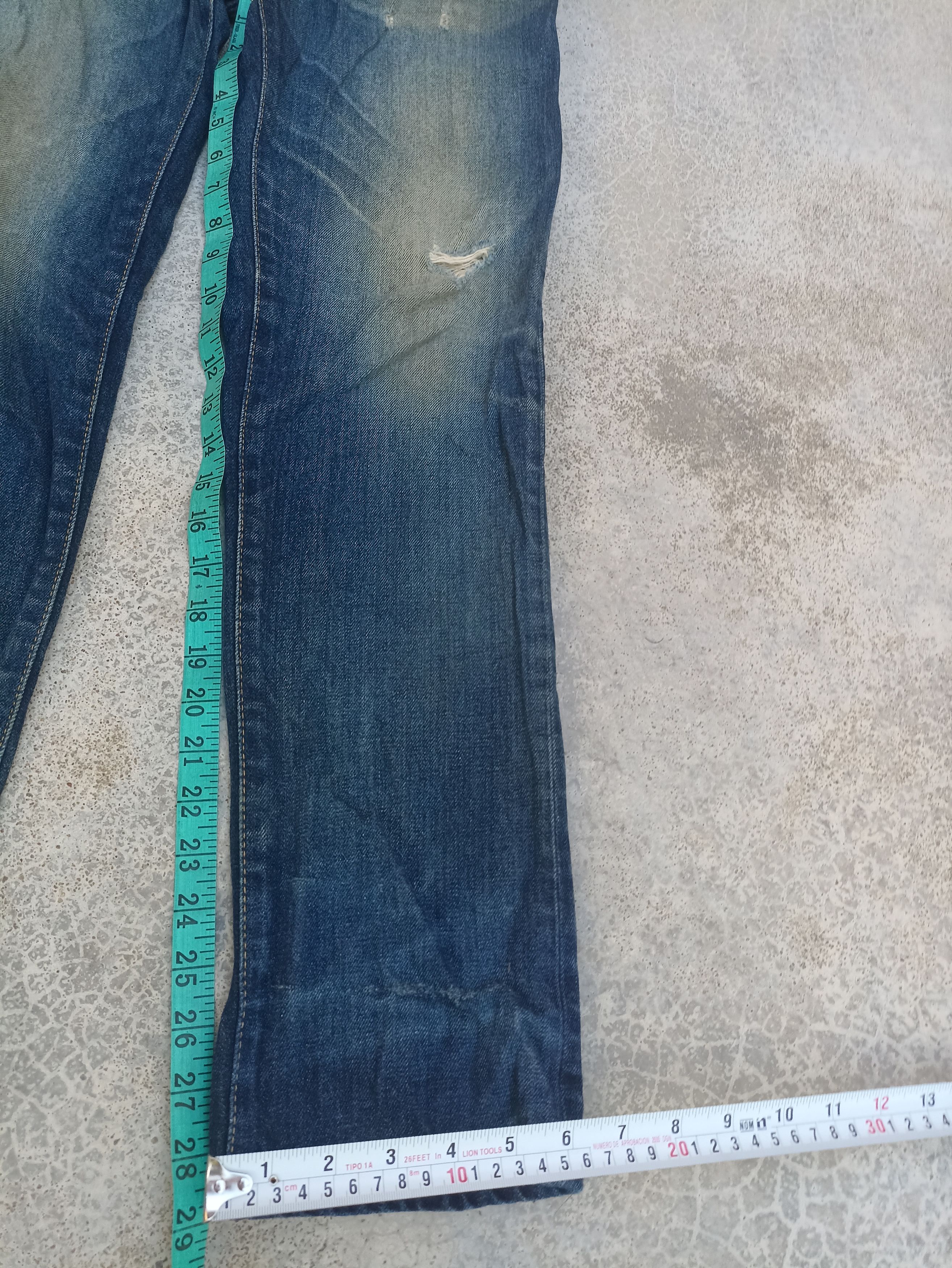 Beauty Beast Vintage Edwin jeans distressed If six was nine Size US 30 / EU 46 - 12 Thumbnail