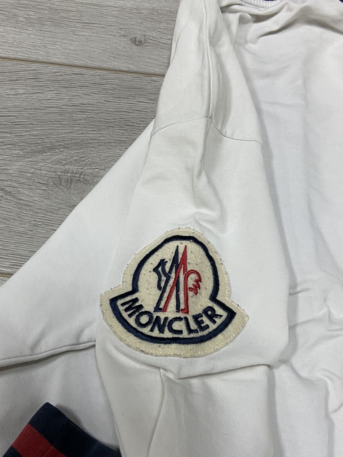 Moncler Moncler big logo stripes embroidered bomber Size US M / EU 48-50 / 2 - 10 Thumbnail