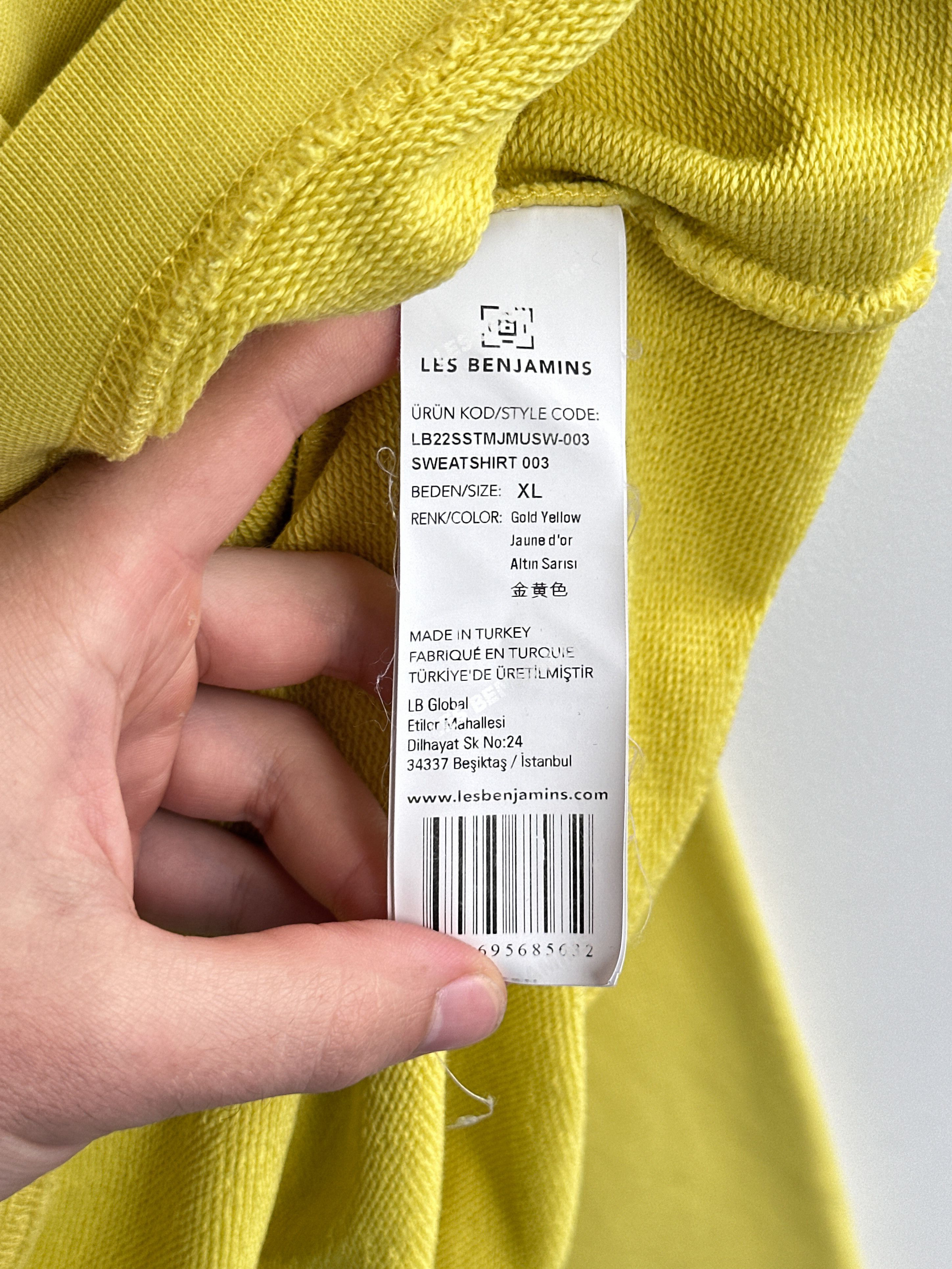 Les Benjamins Les Benjamins Sweatshirt Size US XL / EU 56 / 4 - 9 Thumbnail