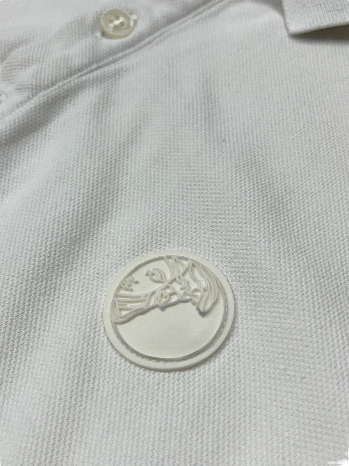 Versace × Versace Jeans Couture Gianni Versace Polo Shirt Medusa Logo Patterned Collar Size US L / EU 52-54 / 3 - 4 Thumbnail