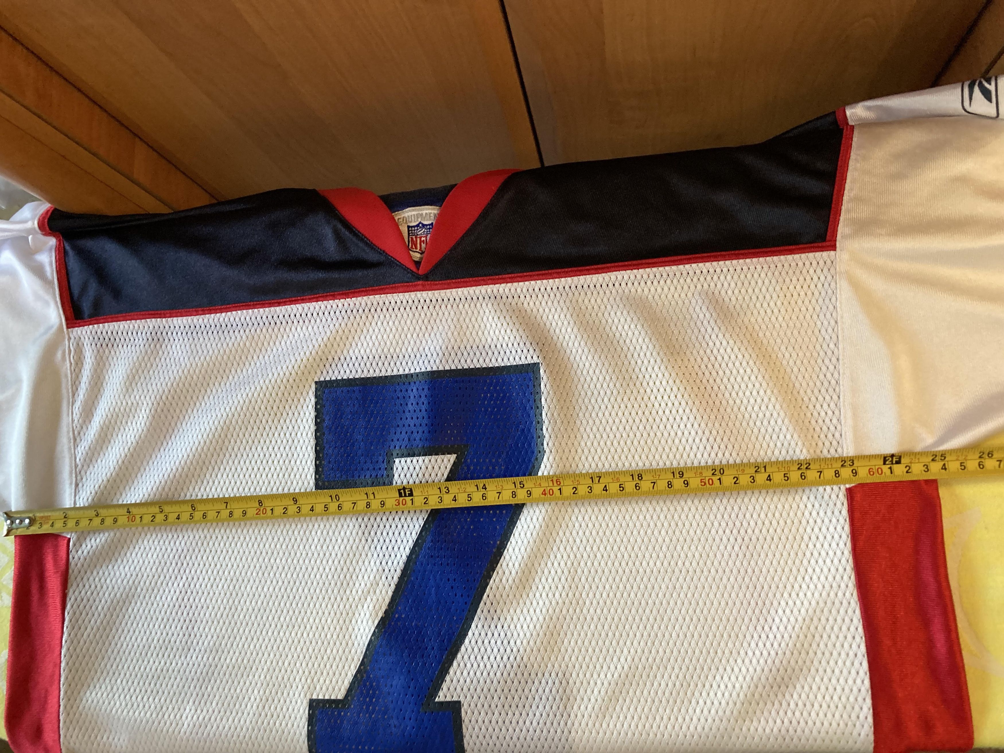 NFL × Reebok × Vintage VTG NFL BUFFALO BILLS J.P. LOSMAN JERSEY LARGE #7 Size US L / EU 52-54 / 3 - 7 Thumbnail