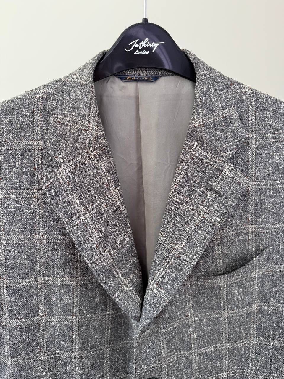 Other Vintage Atelier Dante Fabric by Loro Piana blazer Size 52R - 3 Thumbnail