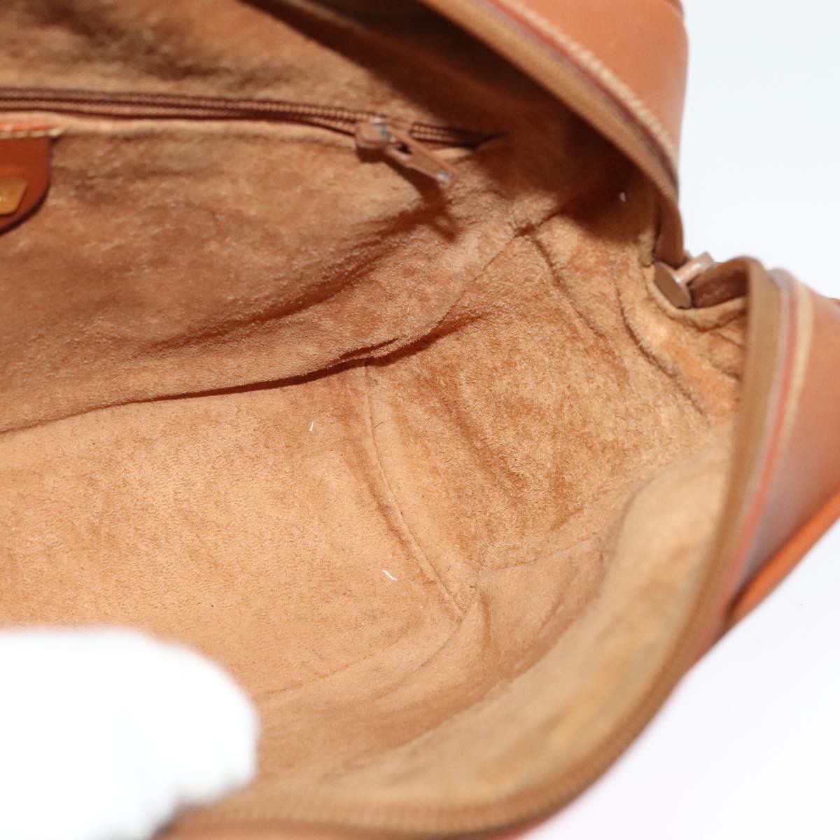 Gucci GUCCI Shoulder Bag Leather Brown Gold Size ONE SIZE - 17 Thumbnail