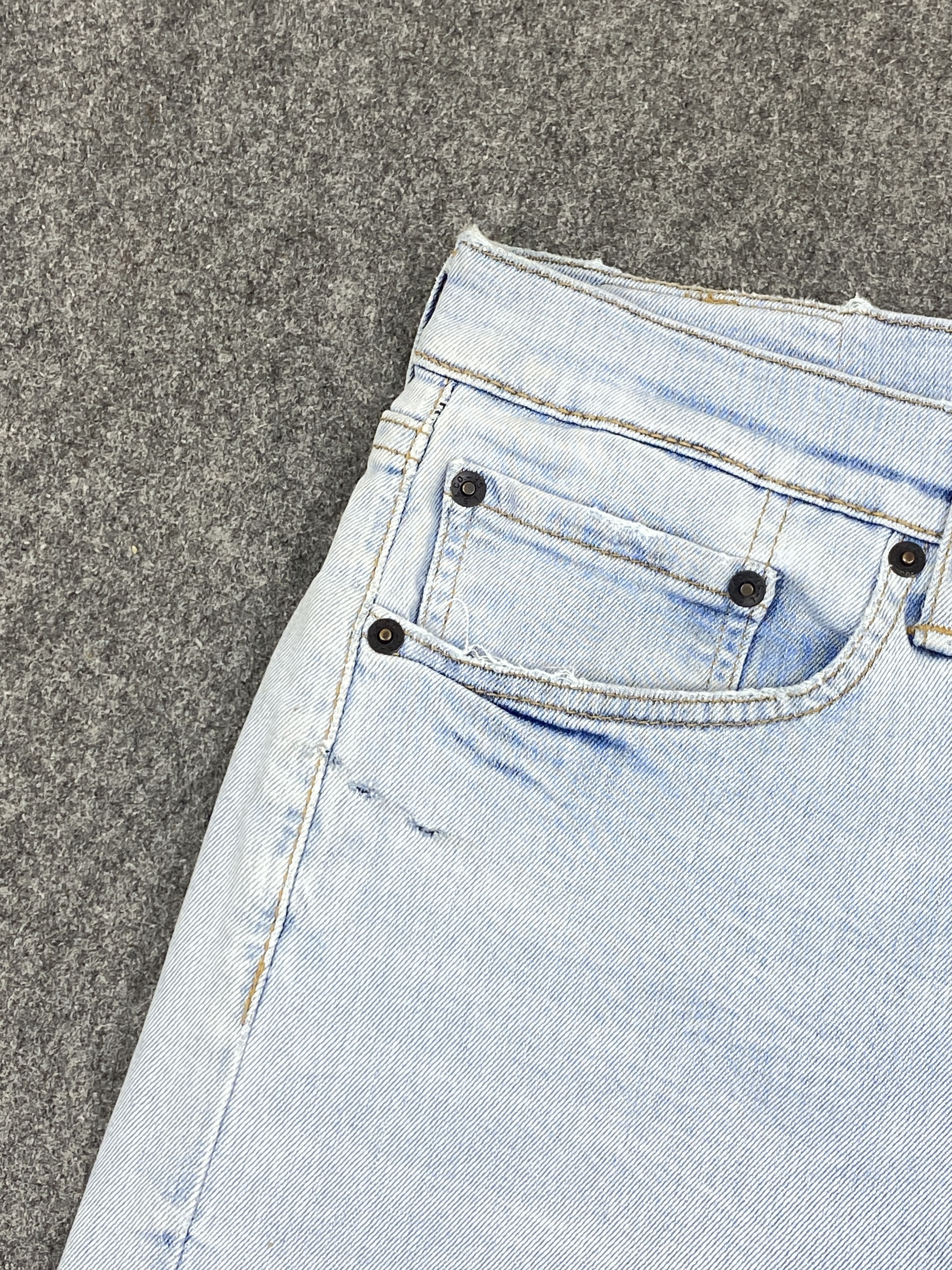 Levi's Light Blue Vintage Levi's 505 Jeans DP2824 Size US 32 / EU 48 - 7 Thumbnail