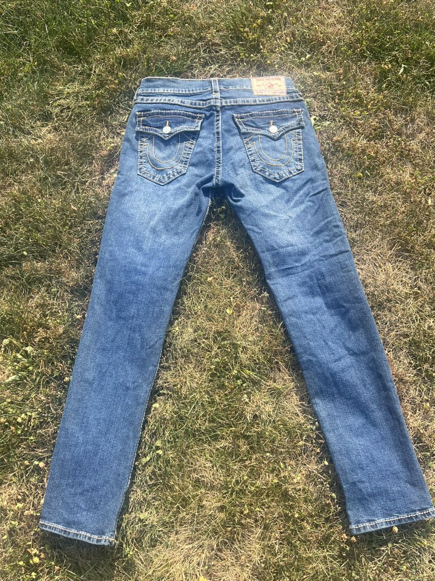 True Religion Y2k vintage, true religion jeans Size US 32 / EU 48 - 1 Thumbnail