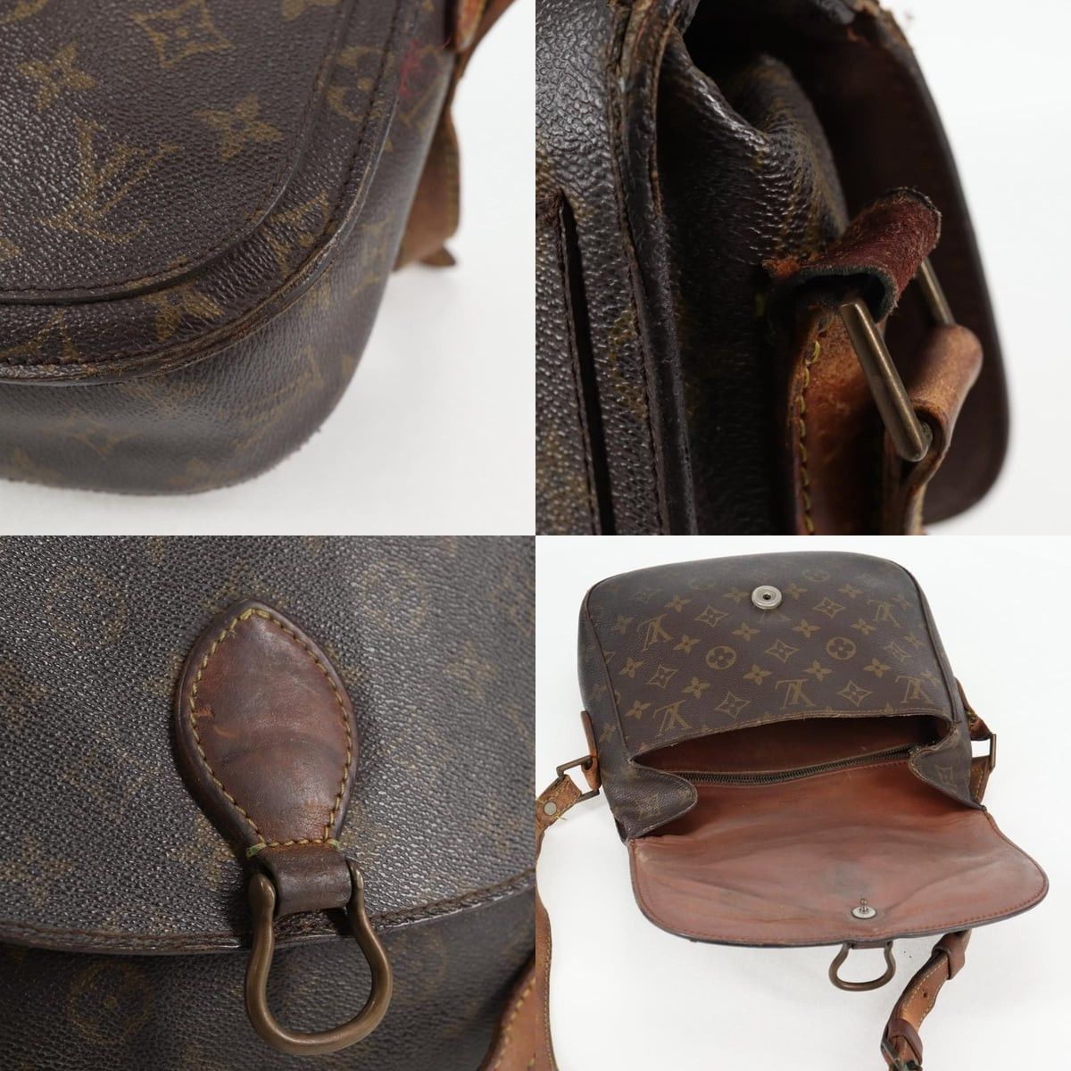 Louis Vuitton LOUIS VUITTON Monogram Saint Cloud GM Shoulder Bag M51242 Size ONE SIZE - 12 Thumbnail