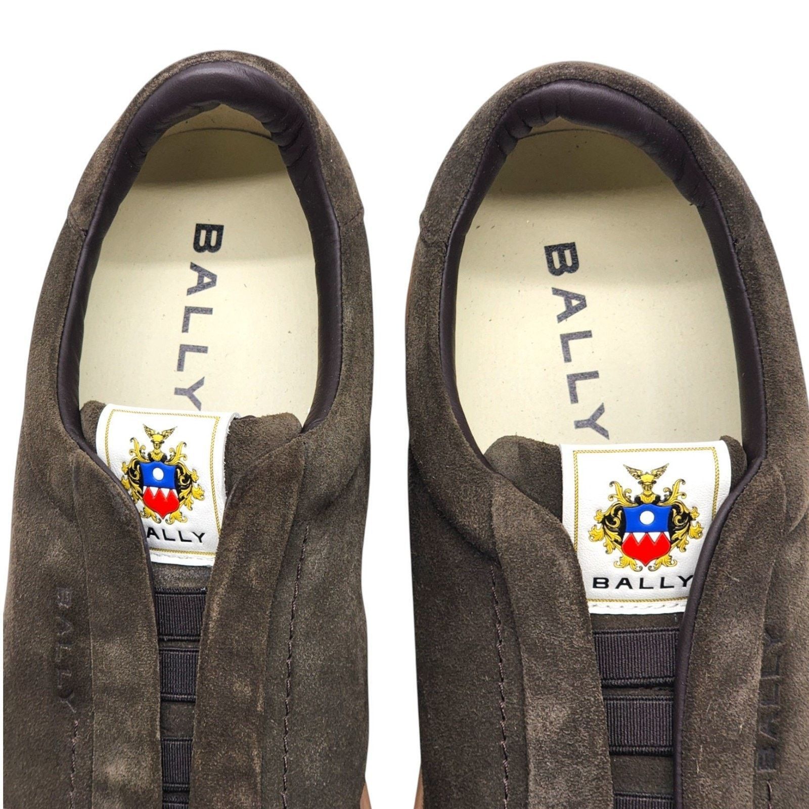 Bally Crest Romy Suede Slip On Sneakers Dark Brown EU 41 US 8 $400 Size US 8 / EU 41 - 7 Thumbnail