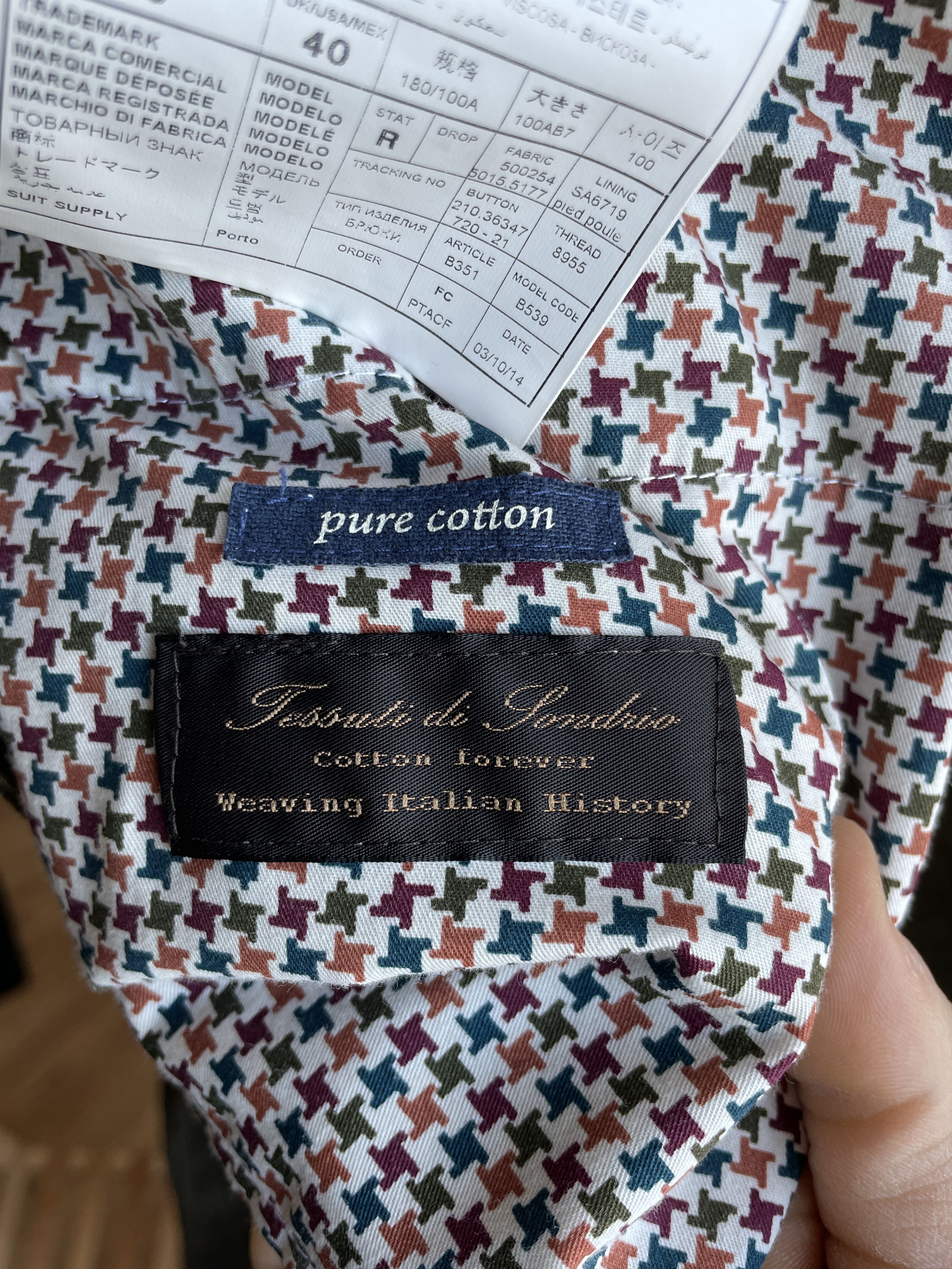 Suitsupply Suitsupply Porto Brown Corduroy Trousers Size EUR 50/UK/US40 Size US 36 / EU 52 - 8 Thumbnail