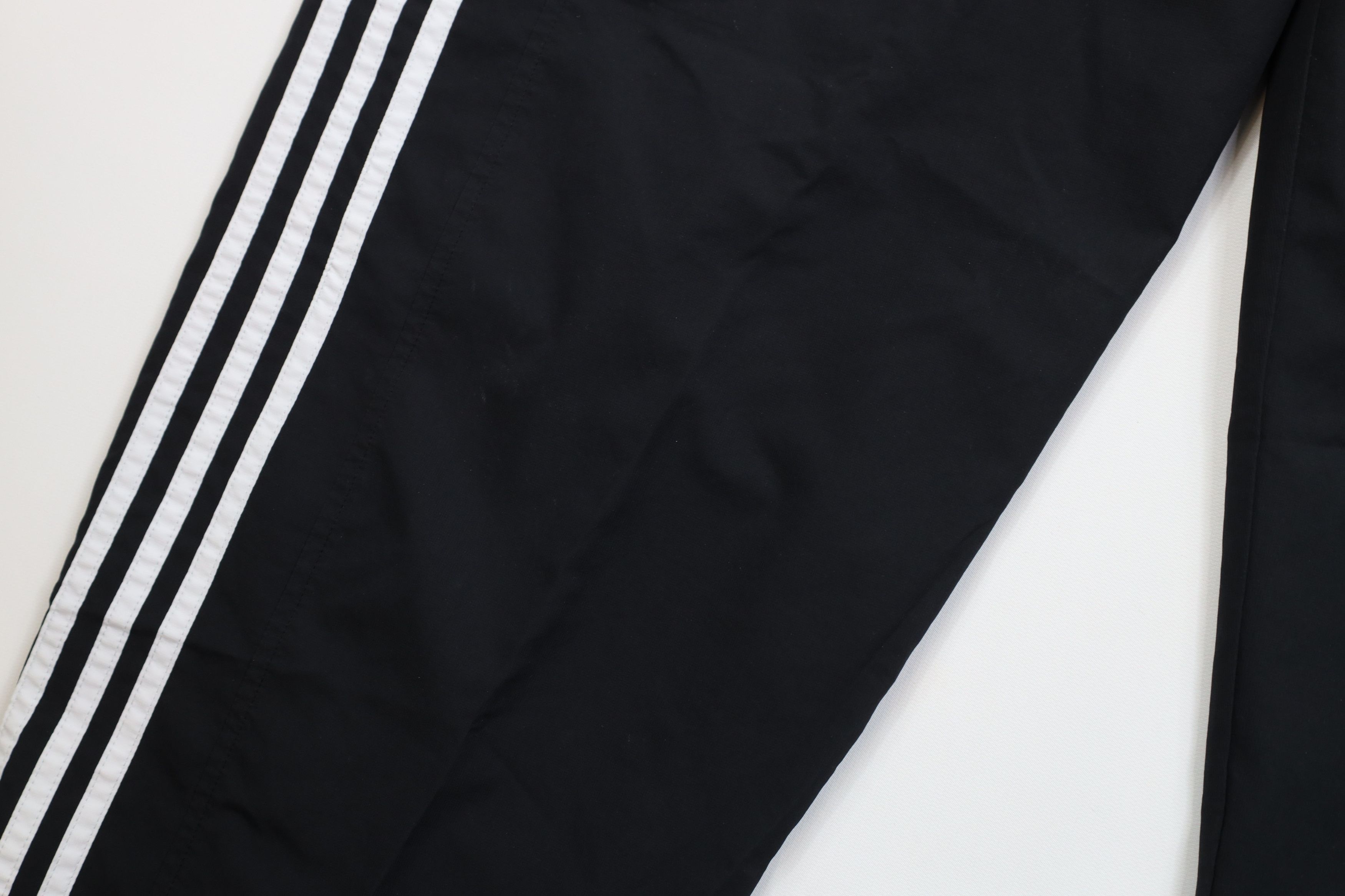 Adidas Vintage Y2K 2005 Adidas Lined Wide Leg Windbreaker Pants Size US 36 / EU 52 - 8 Thumbnail