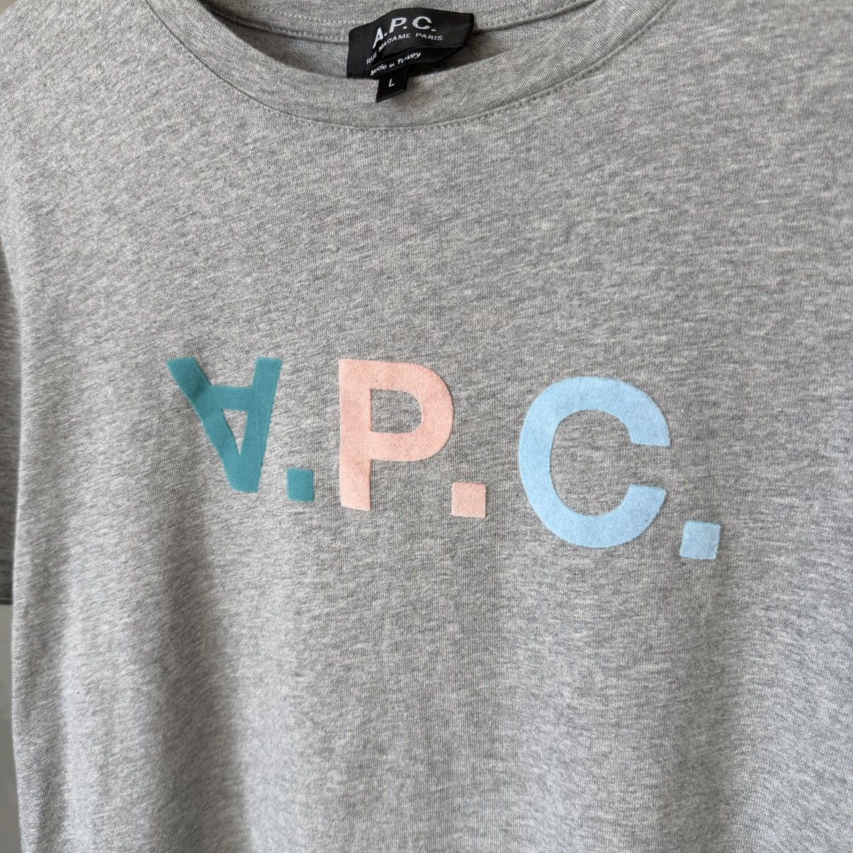A.P.C. A.P.C Big Logo Koryn T Shirt Size L / US 10 / IT 46 - 4 Thumbnail