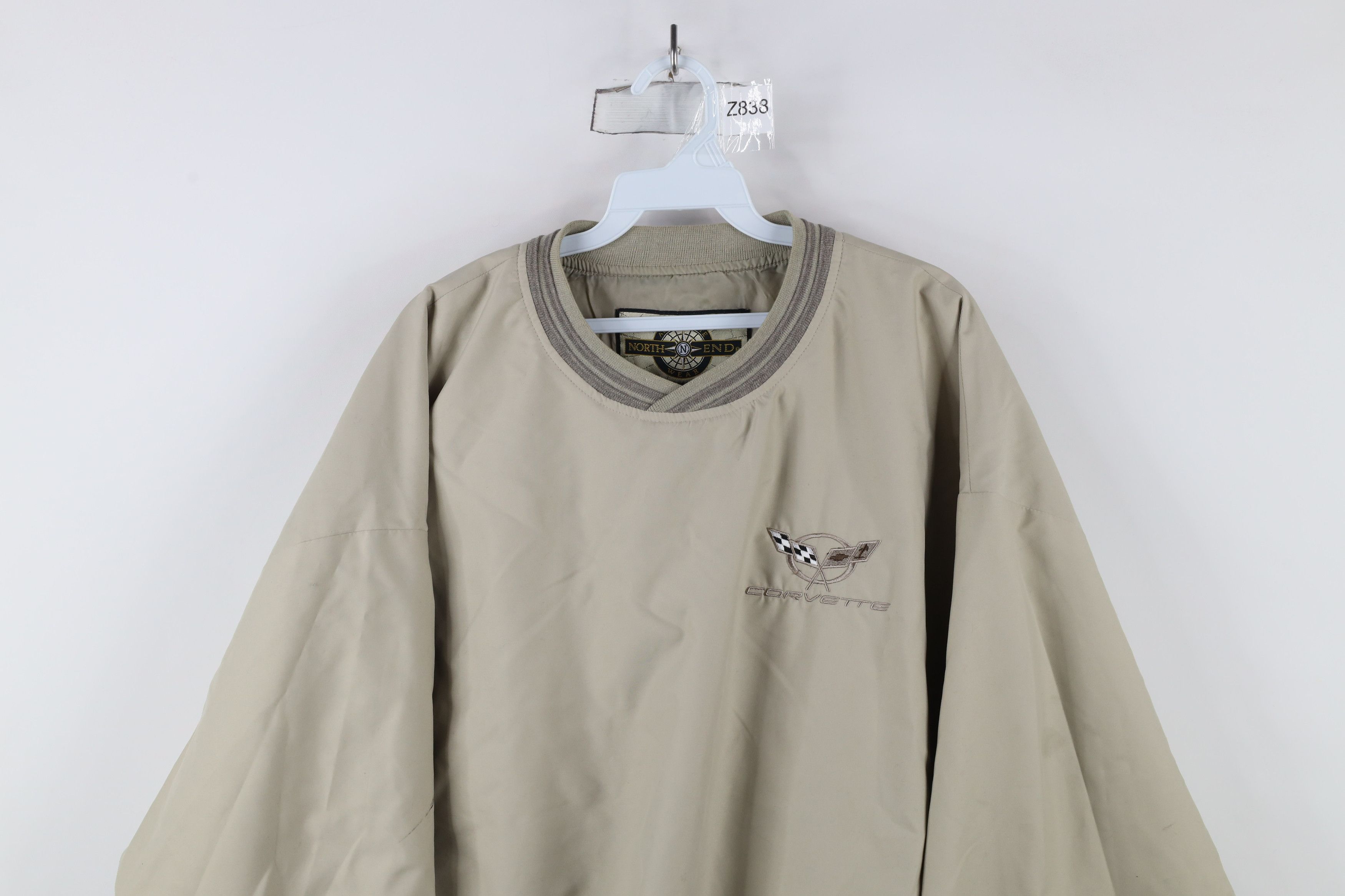 Vintage Vintage Corvette Racing Spell Pullover Windbreaker Jacket Size US L / EU 52-54 / 3 - 2 Thumbnail