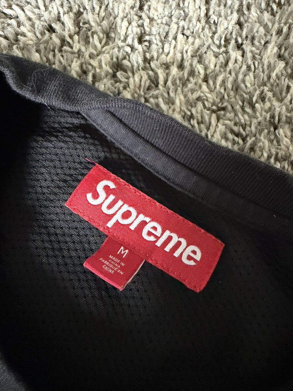 Supreme "Superior Performance" Arabic Mesh L/S Top SS25 Size US M / EU 48-50 / 2 - 7 Thumbnail