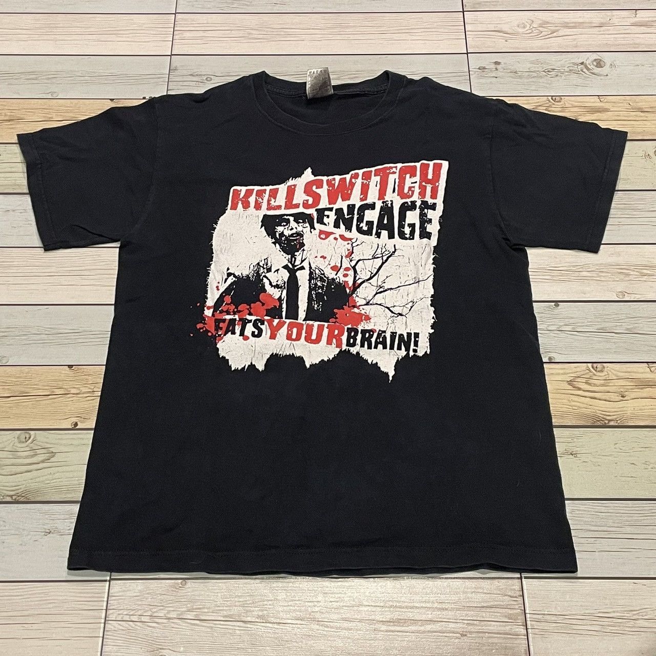 Band Tees × Vintage Rare Vintage Killswitch Engage Metal Band Tour Tee Size US M / EU 48-50 / 2 - 1 Thumbnail