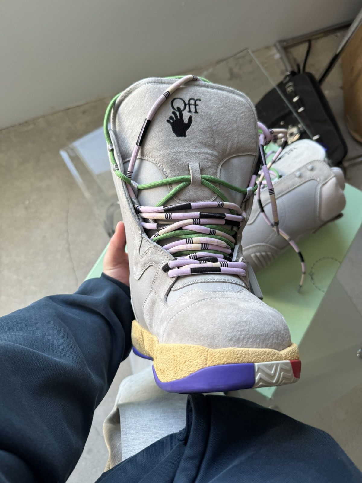 Off-White Off-White Snow Sneakers by Virgil Abloh Size US 6 / IT 36 - 12 Thumbnail