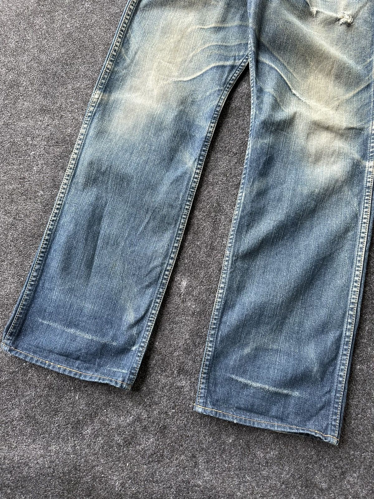 Denime Sale 🔥 Vintage Denime Japan Custom Made 90s Denim D240 Size US 32 / EU 48 - 7 Thumbnail
