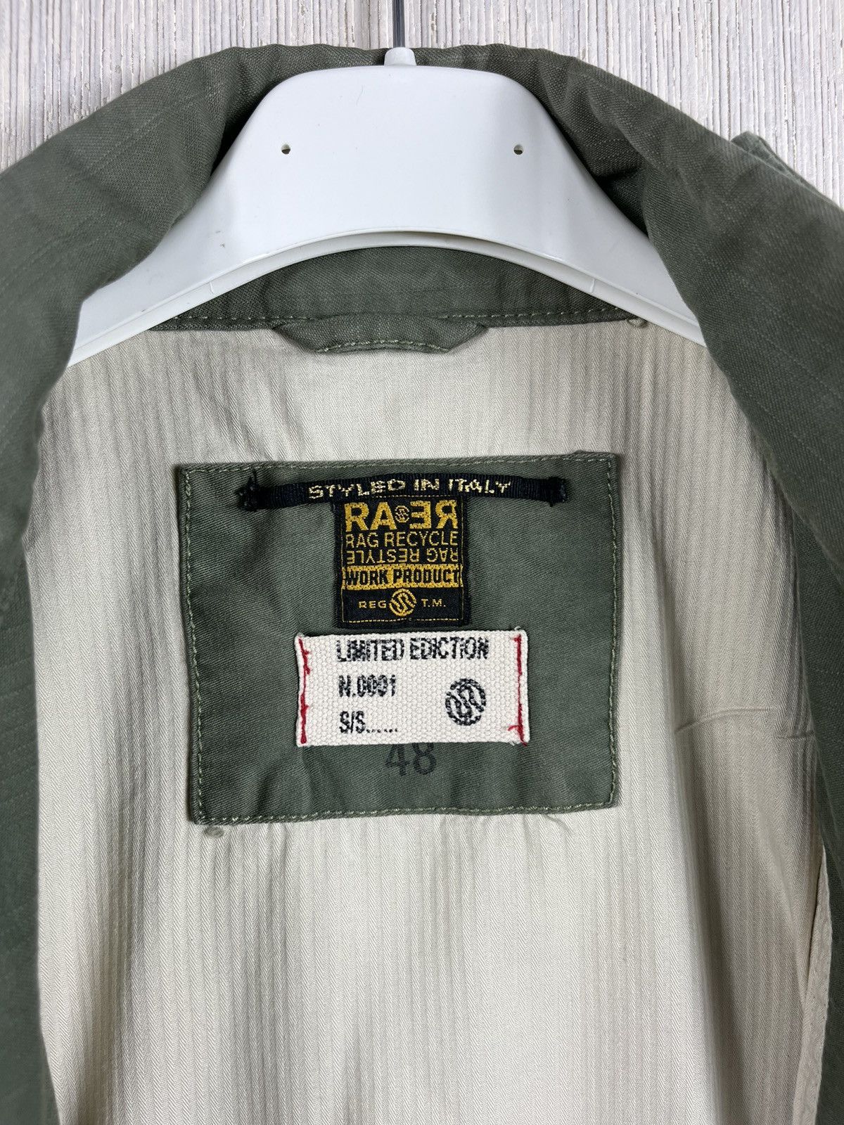 Designer Rag recycle military cobra multipocket jacket hannidal patch Size US M / EU 48-50 / 2 - 16 Thumbnail