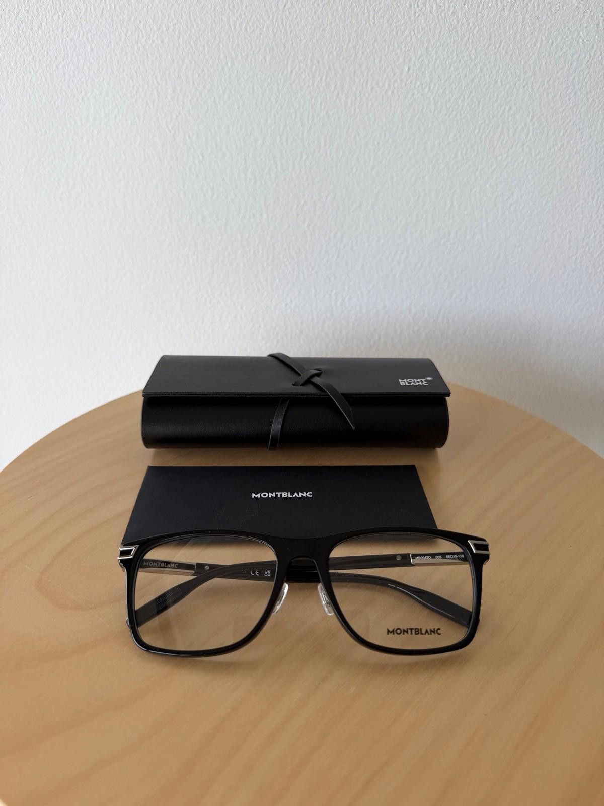 Montblanc New montblanc optical glasses frames eyeglasses MB0042O 005 Size ONE SIZE - 1 Thumbnail